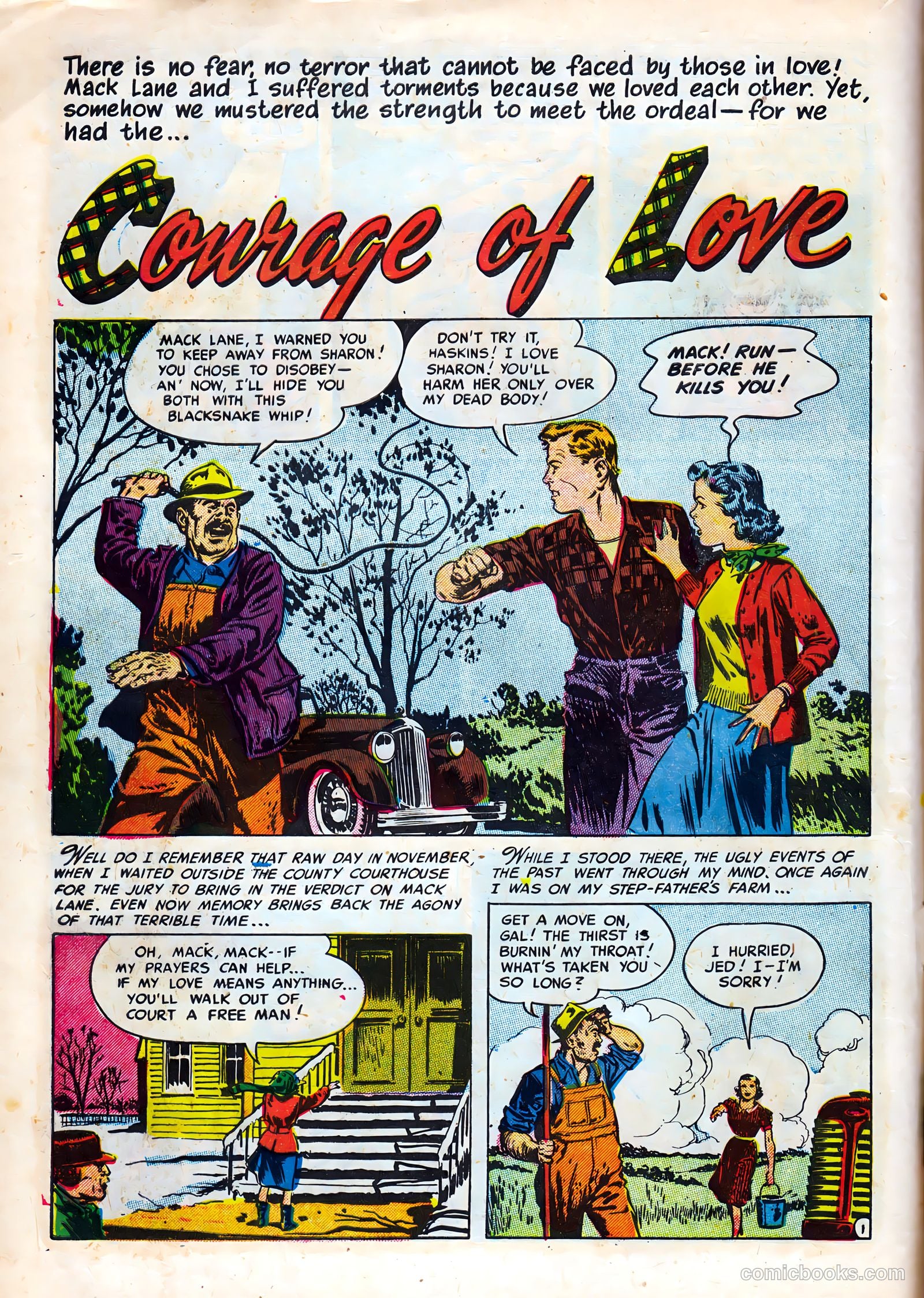 Strange Confessions #3 (1952) — page 10 of 37
