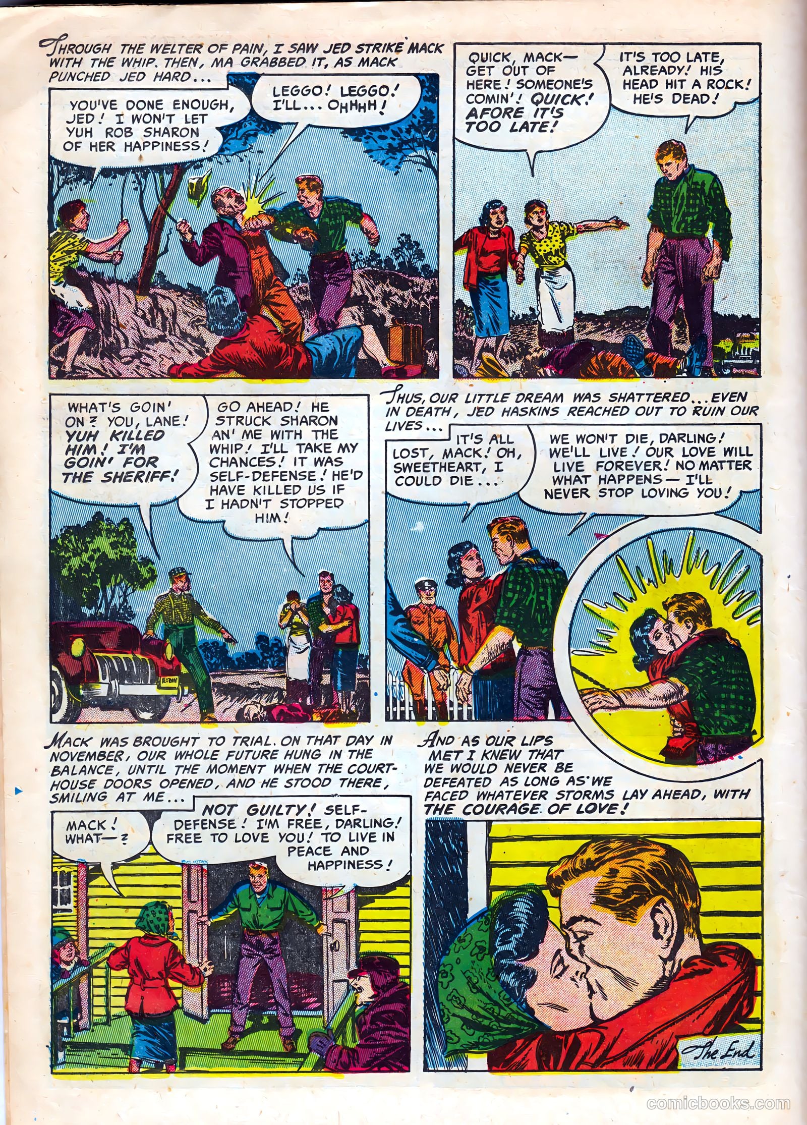 Strange Confessions #3 (1952) — page 16 of 37