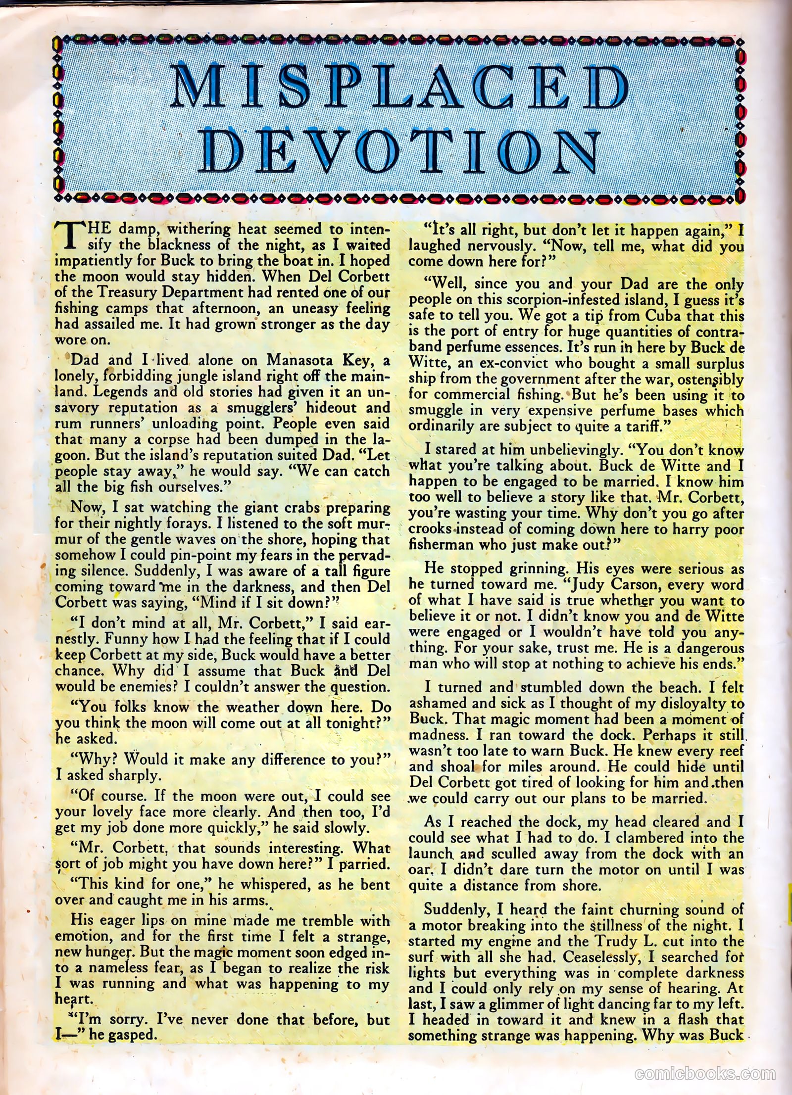 Strange Confessions #3 (1952) — page 18 of 37