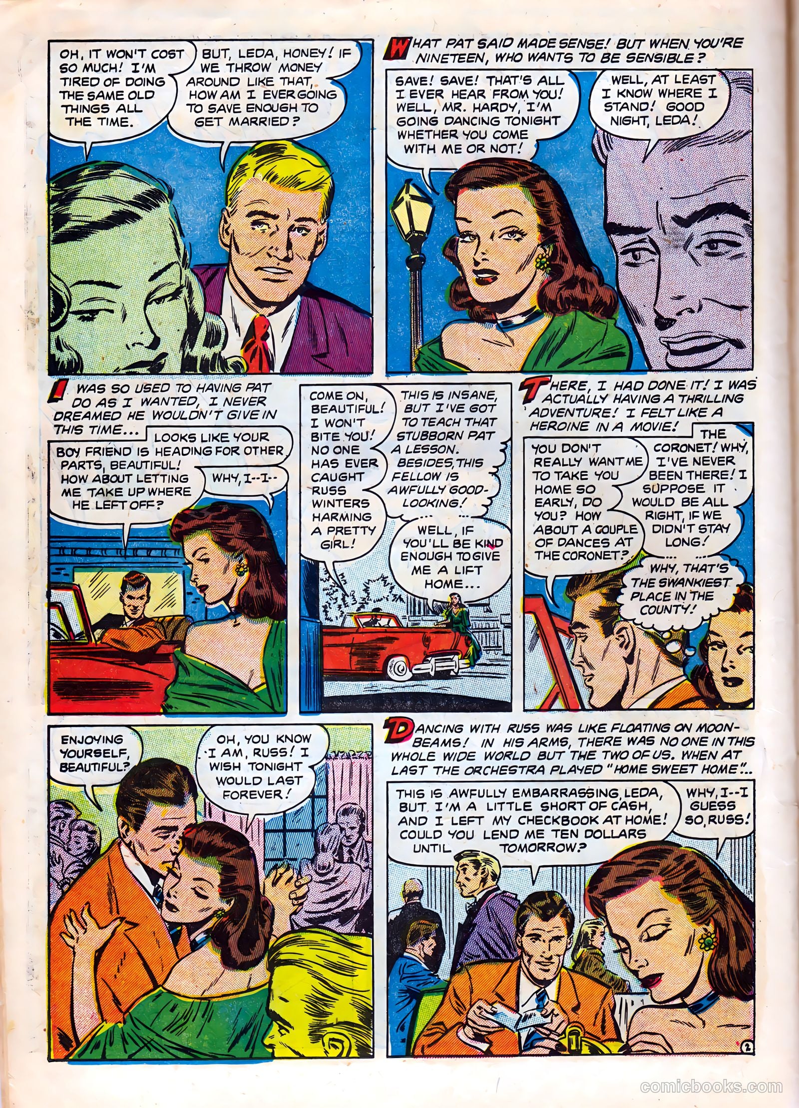 Strange Confessions #3 (1952) — page 22 of 37