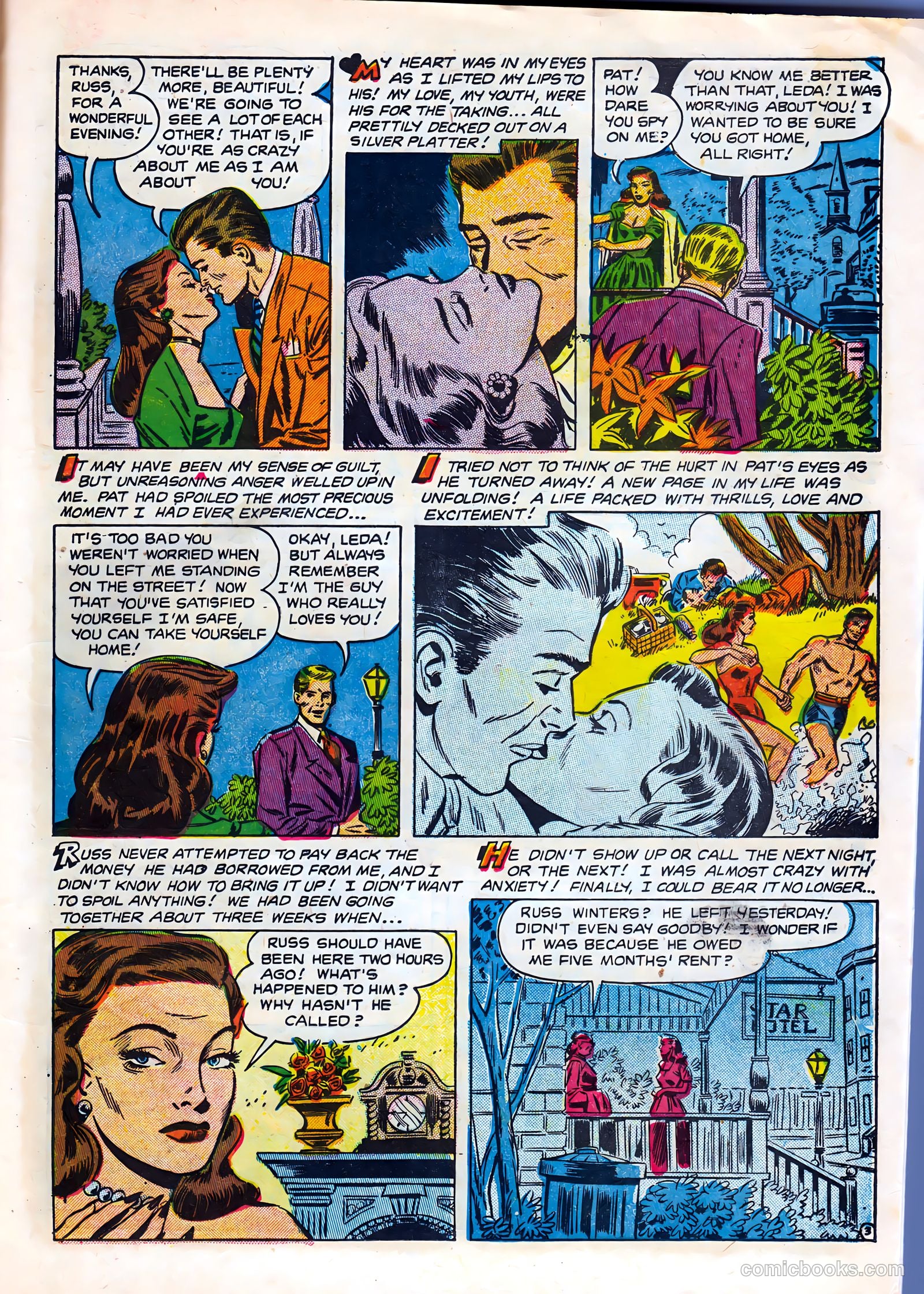 Strange Confessions #3 (1952) — page 23 of 37