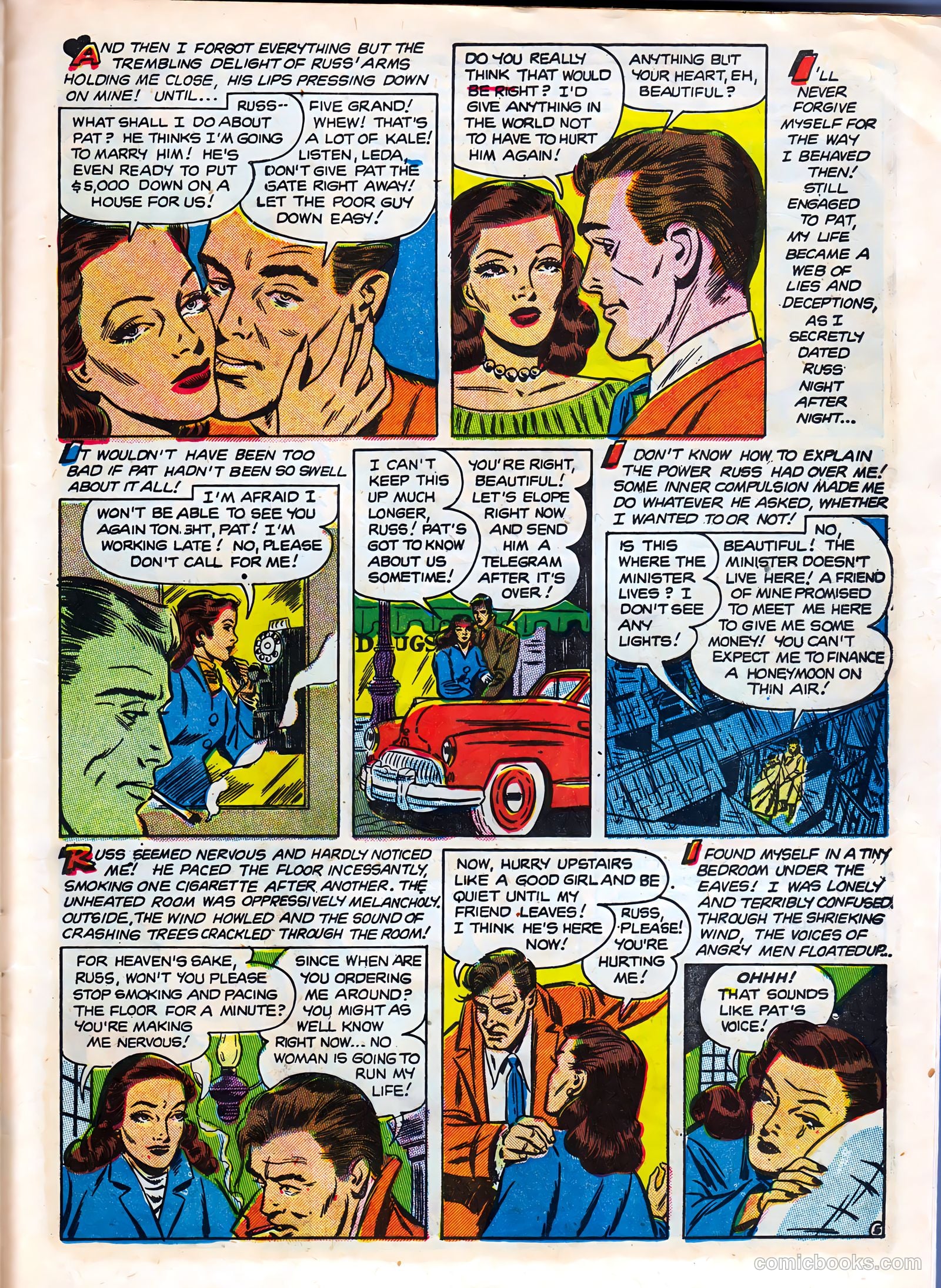 Strange Confessions #3 (1952) — page 25 of 37