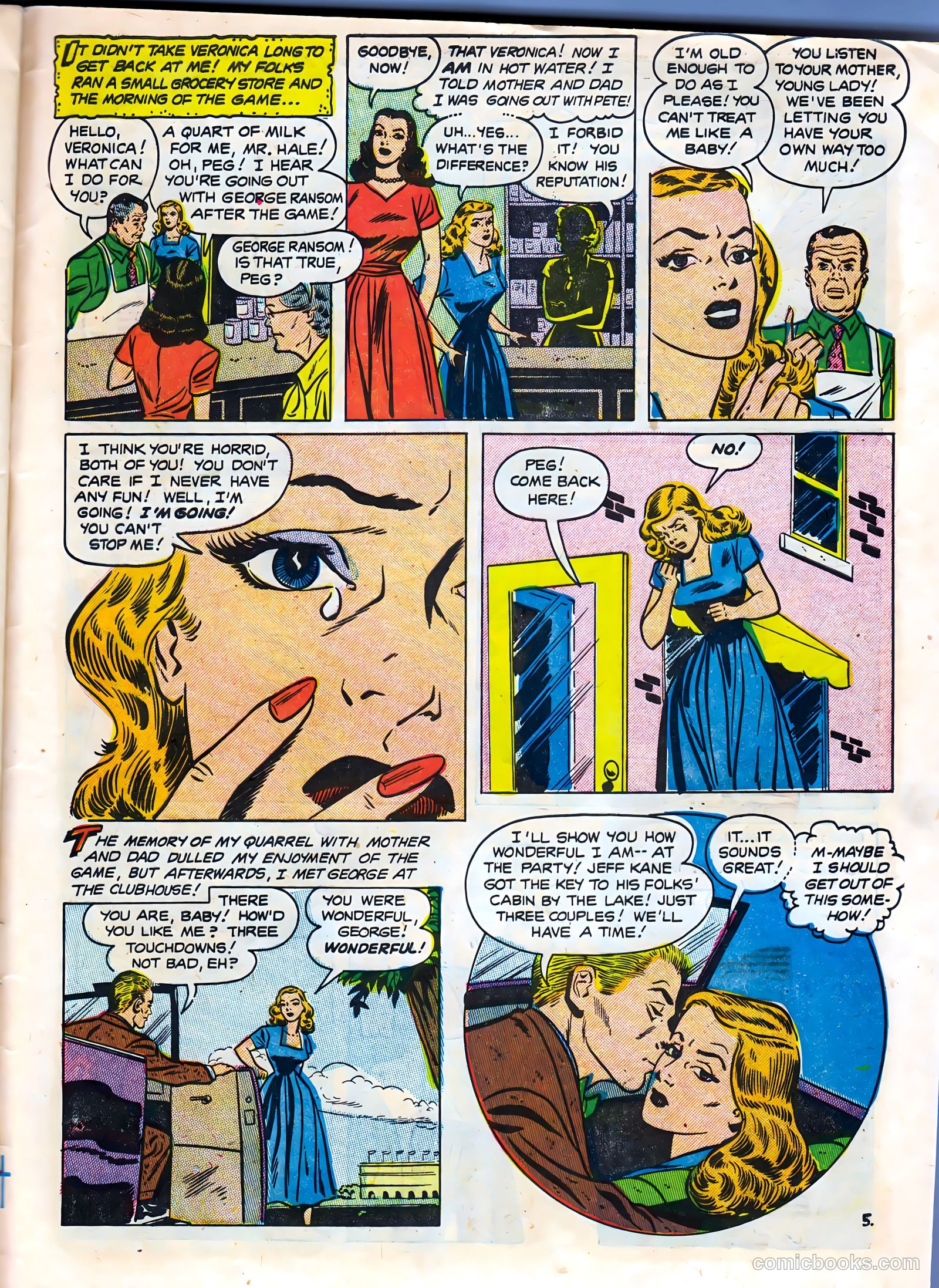 Strange Confessions #3 (1952) — page 31 of 37