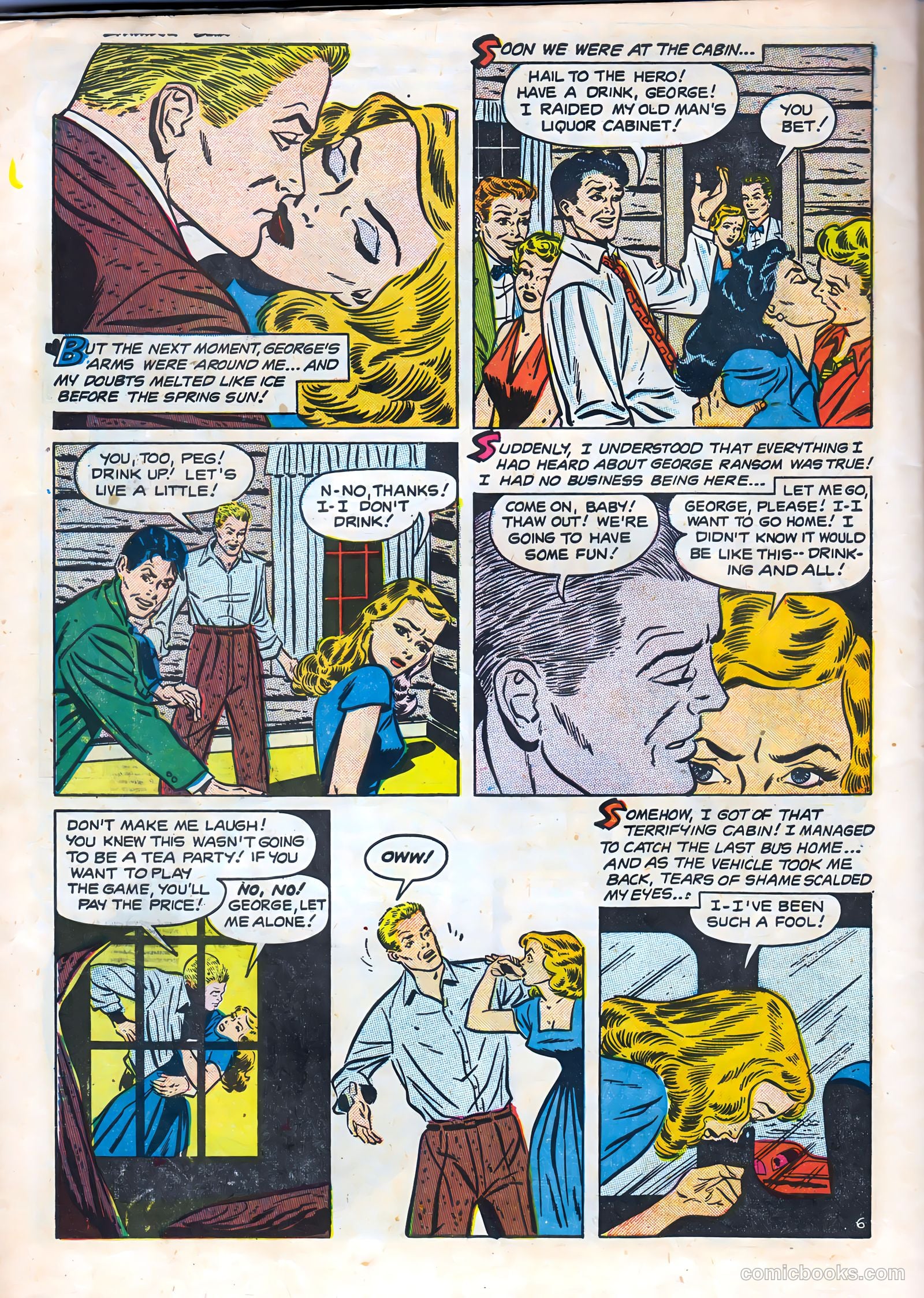Strange Confessions #3 (1952) — page 32 of 37