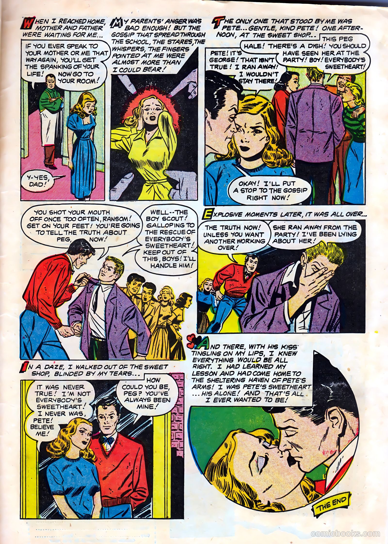 Strange Confessions #3 (1952) — page 33 of 37