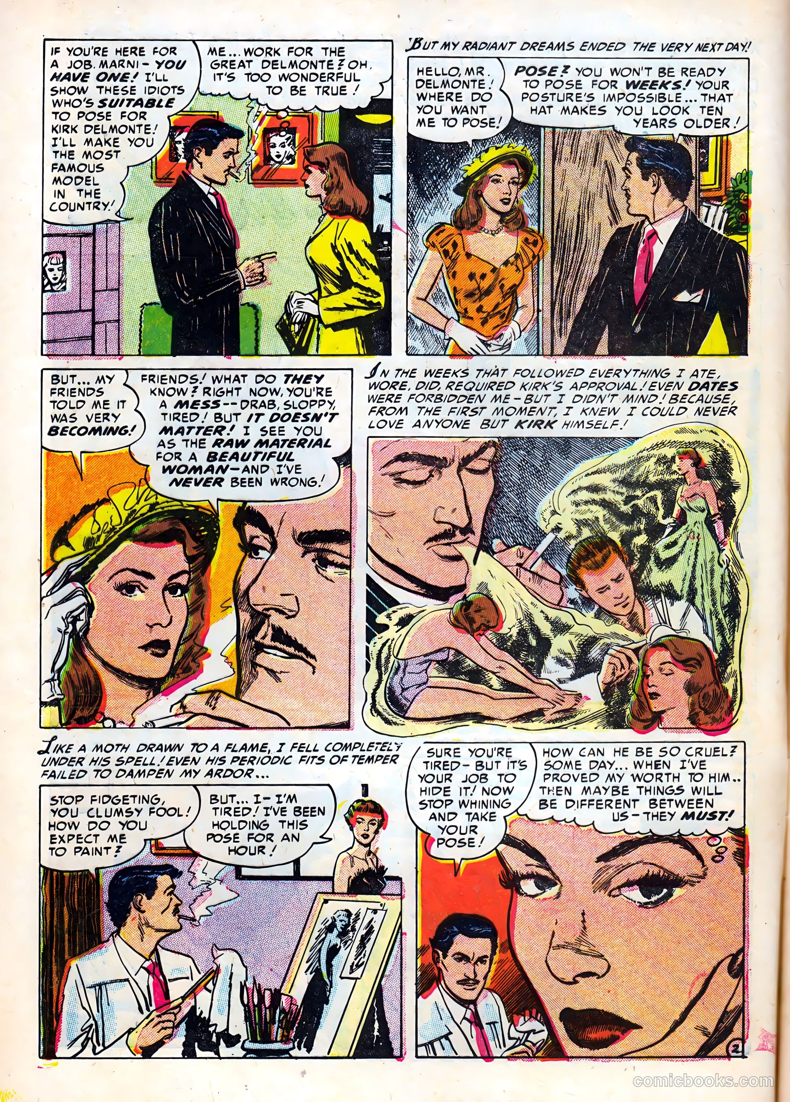 Strange Confessions #4 (1952) — page 4 of 37