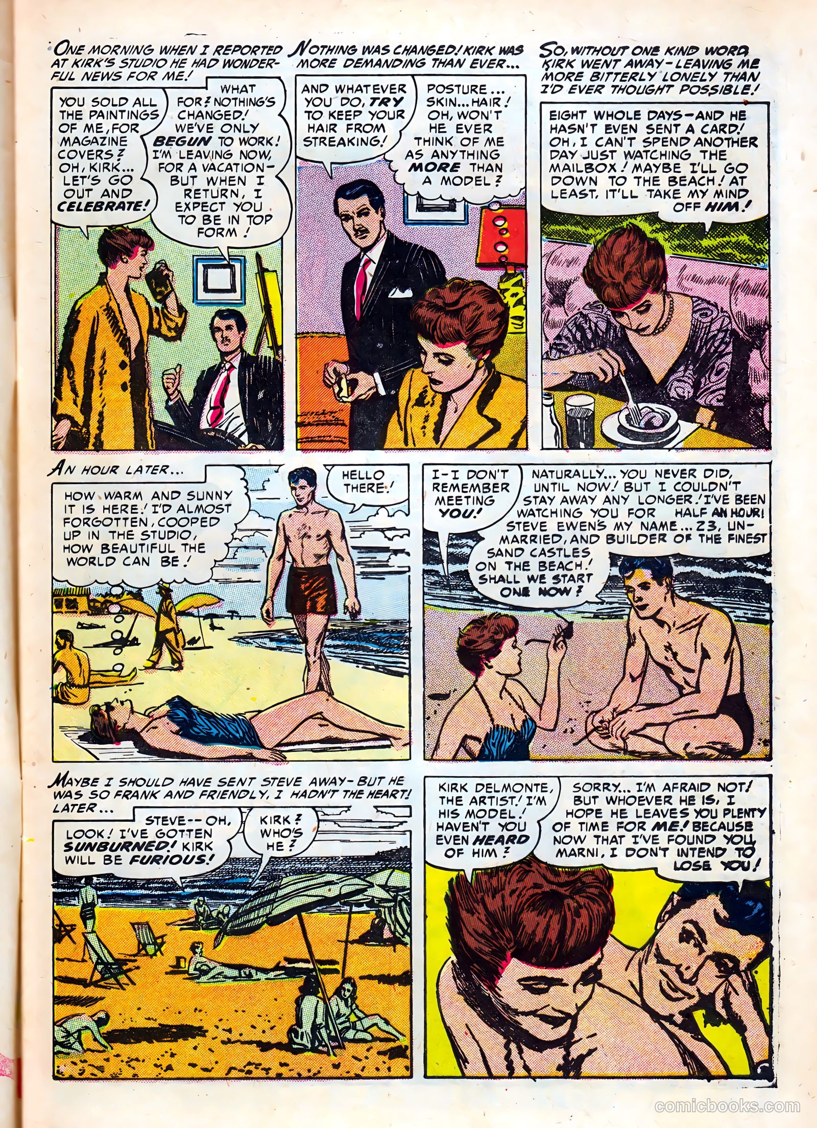 Strange Confessions #4 (1952) — page 5 of 37