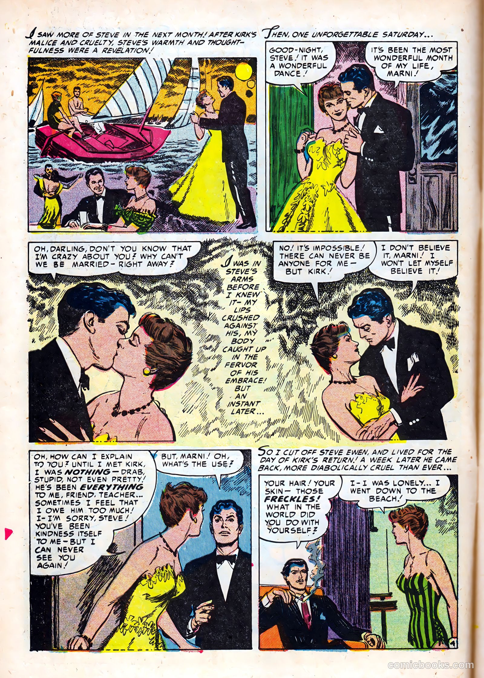 Strange Confessions #4 (1952) — page 6 of 37