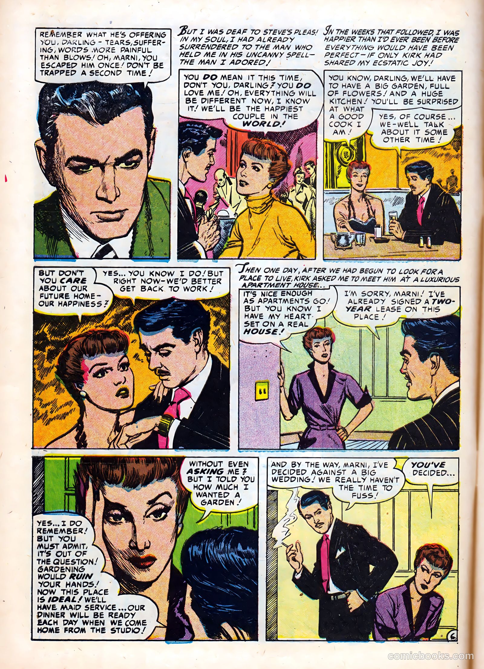 Strange Confessions #4 (1952) — page 8 of 37