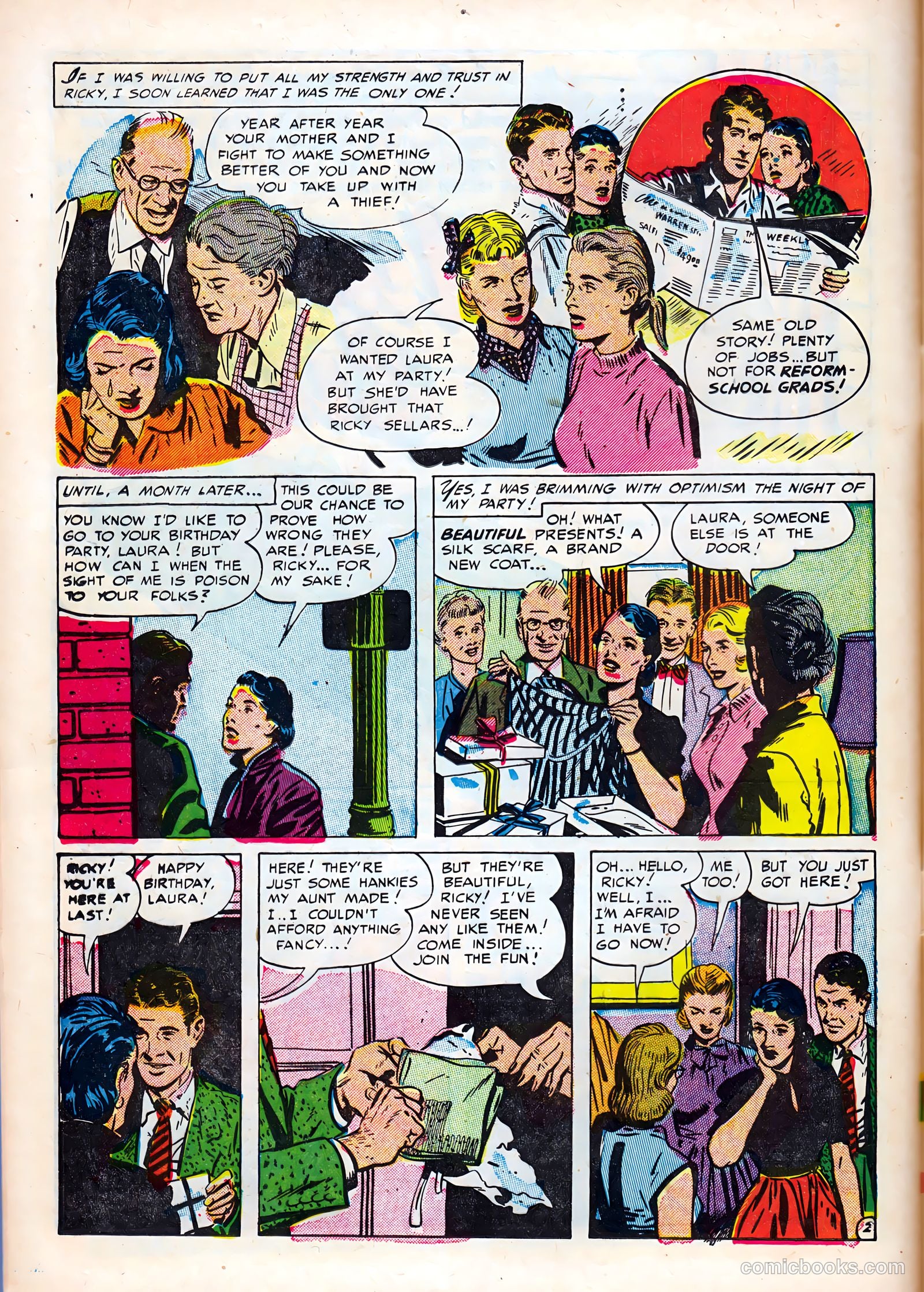 Strange Confessions #4 (1952) — page 12 of 37