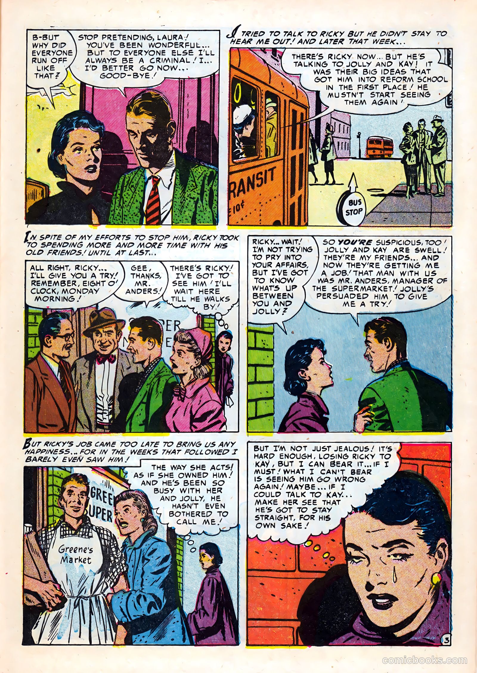 Strange Confessions #4 (1952) — page 13 of 37