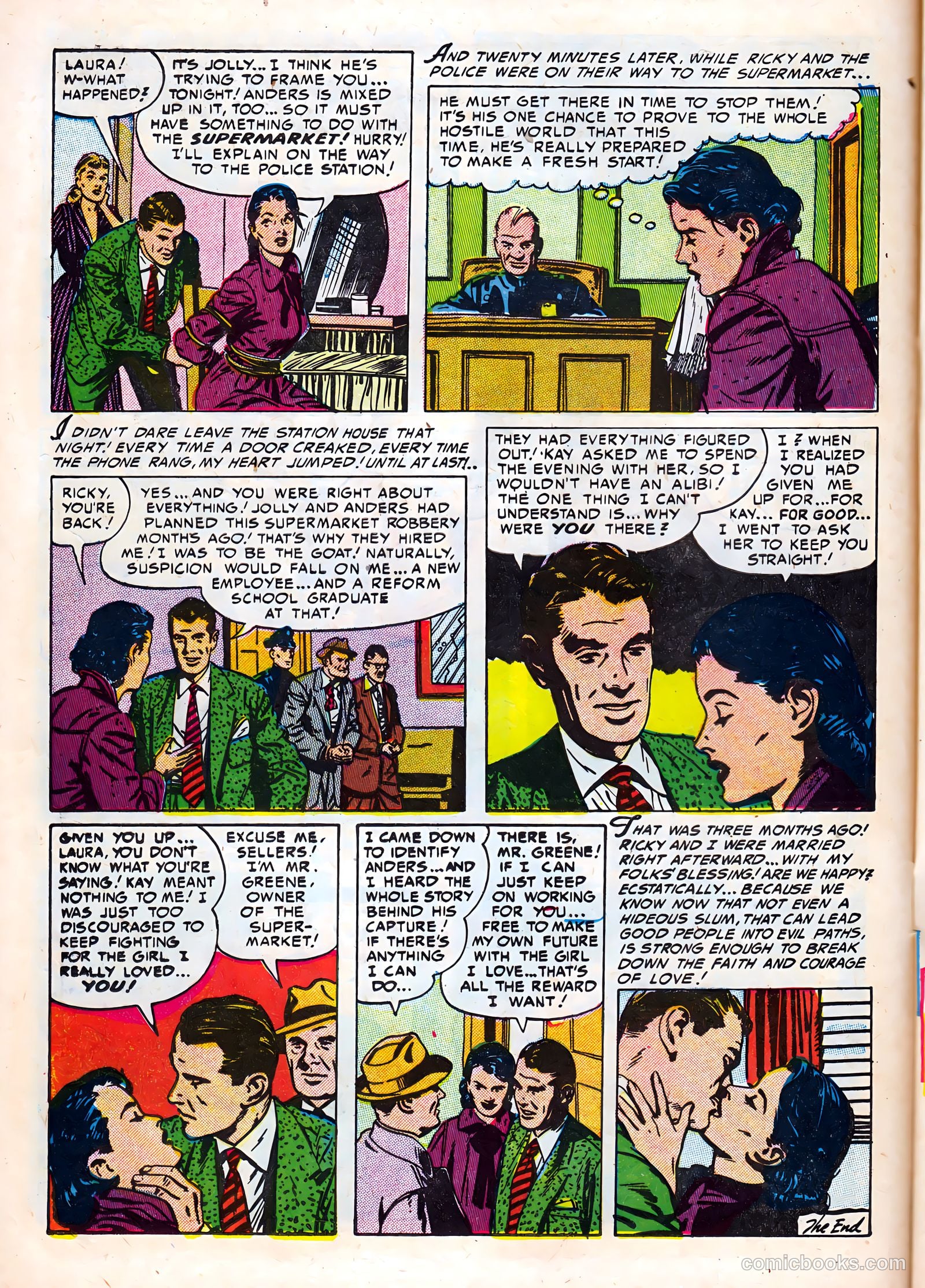 Strange Confessions #4 (1952) — page 16 of 37