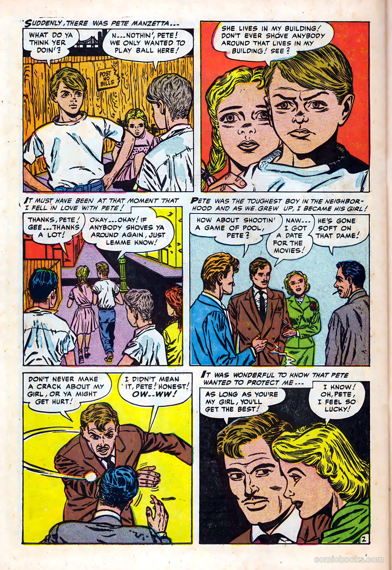Strange Confessions #4 (1952) — page 22 of 37