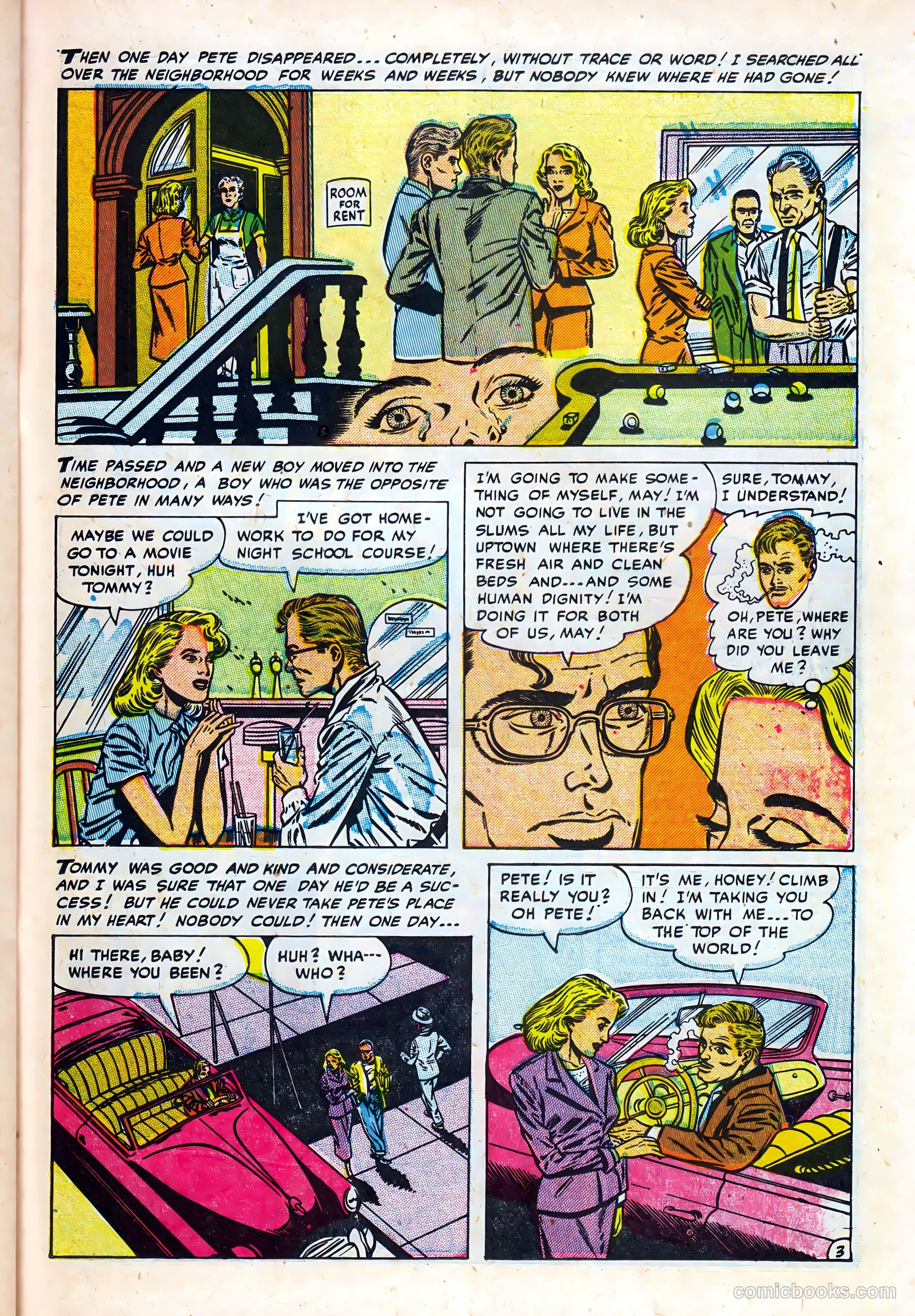 Strange Confessions #4 (1952) — page 23 of 37