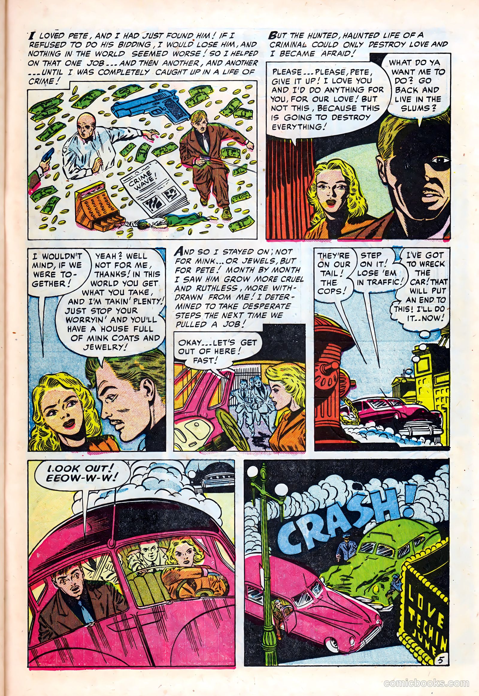 Strange Confessions #4 (1952) — page 25 of 37