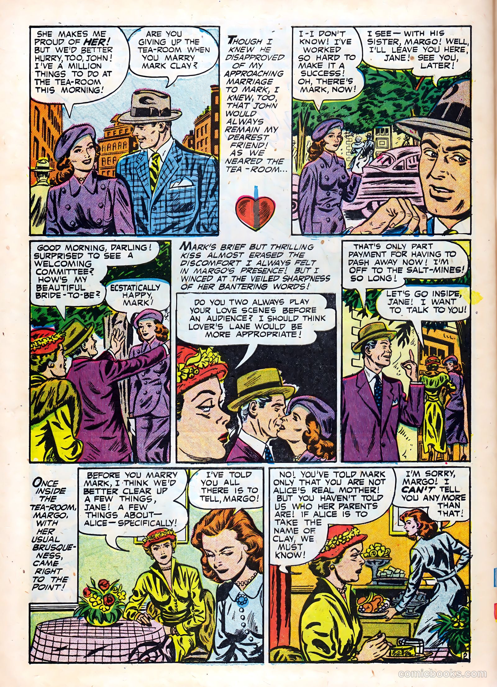 Strange Confessions #4 (1952) — page 28 of 37