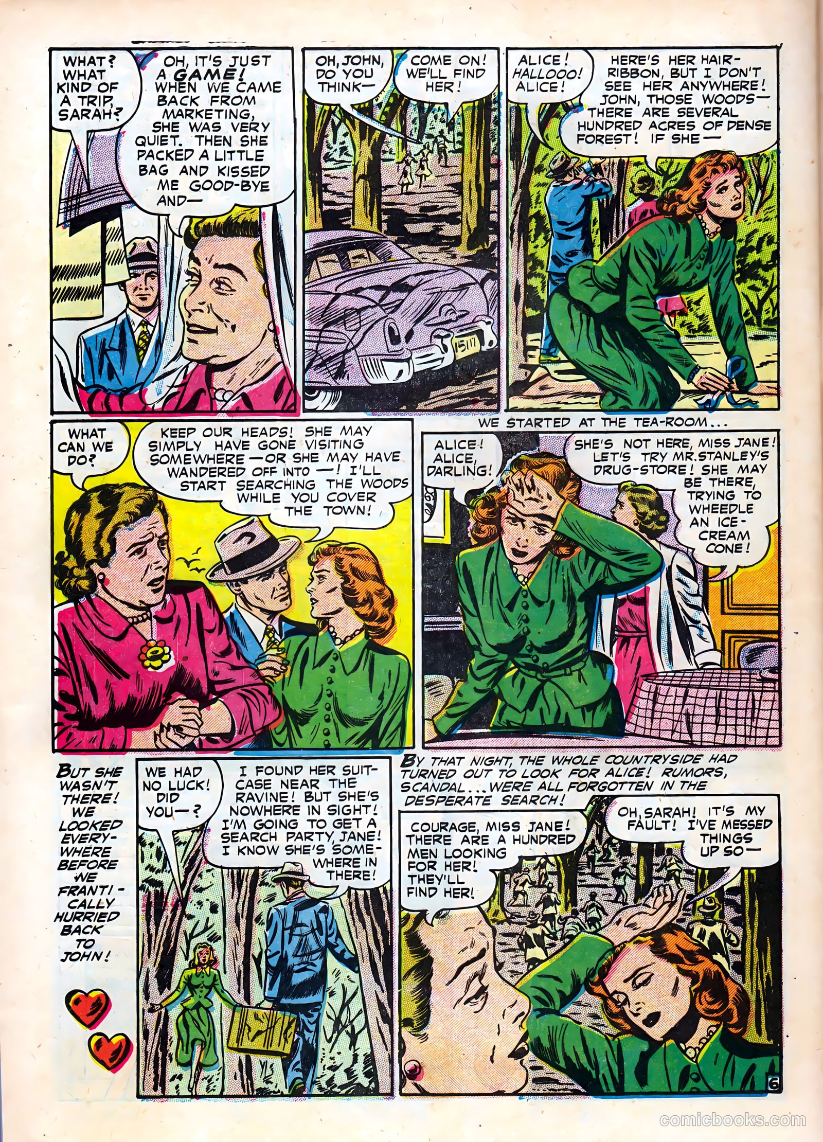 Strange Confessions #4 (1952) — page 32 of 37
