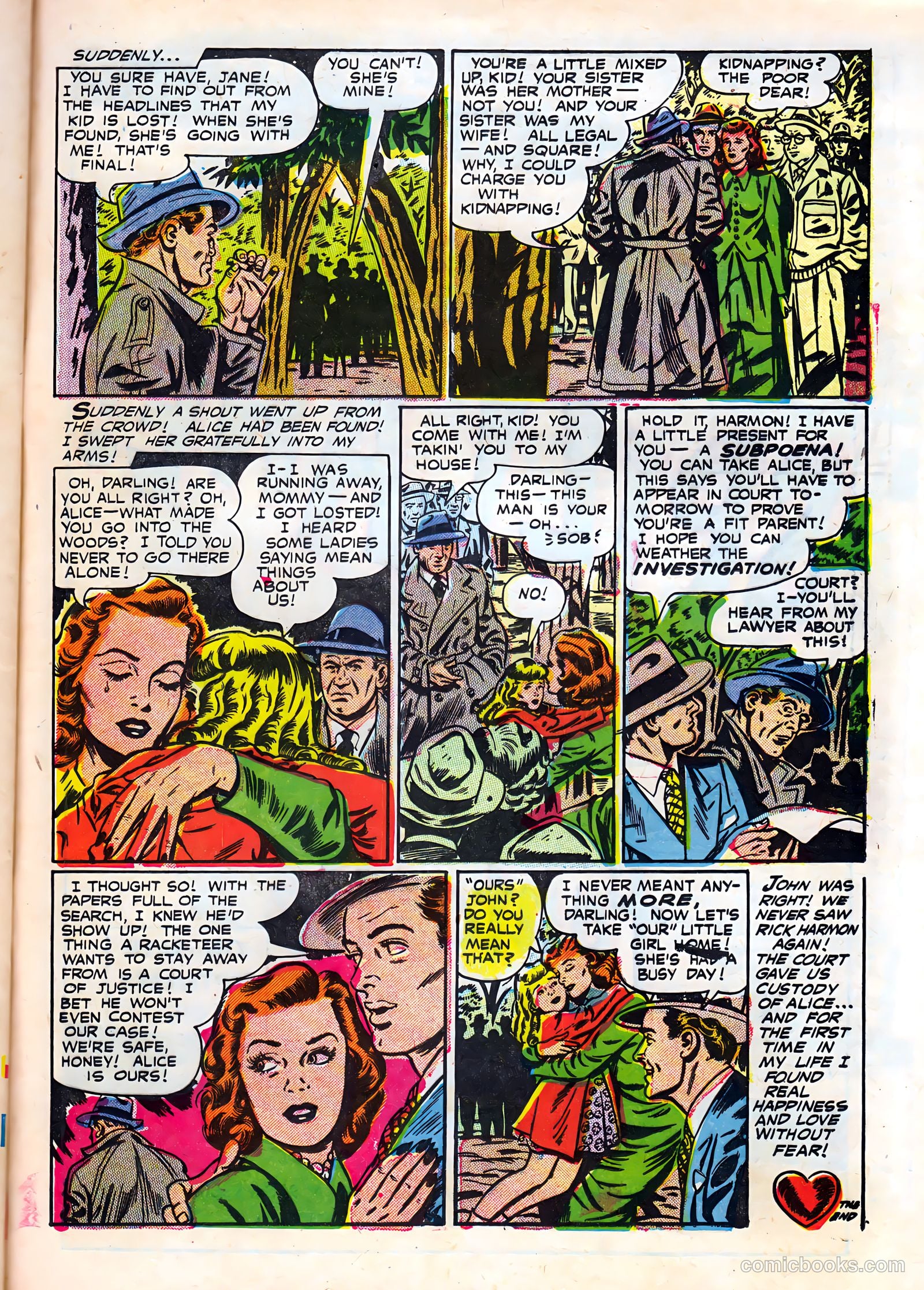 Strange Confessions #4 (1952) — page 33 of 37