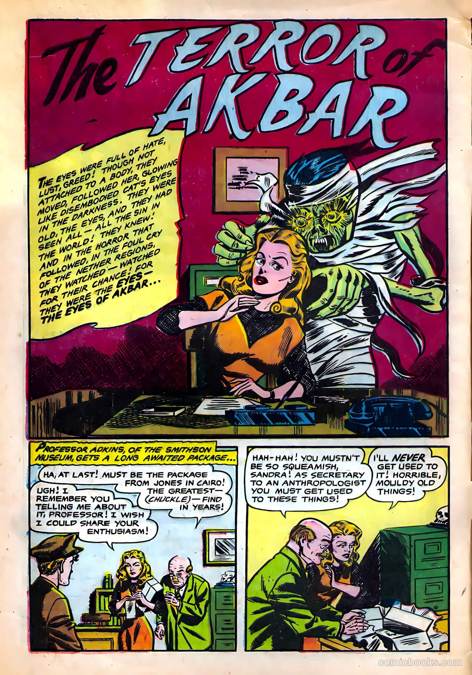 Strange Fantasy #10 (1954) — page 4 of 36