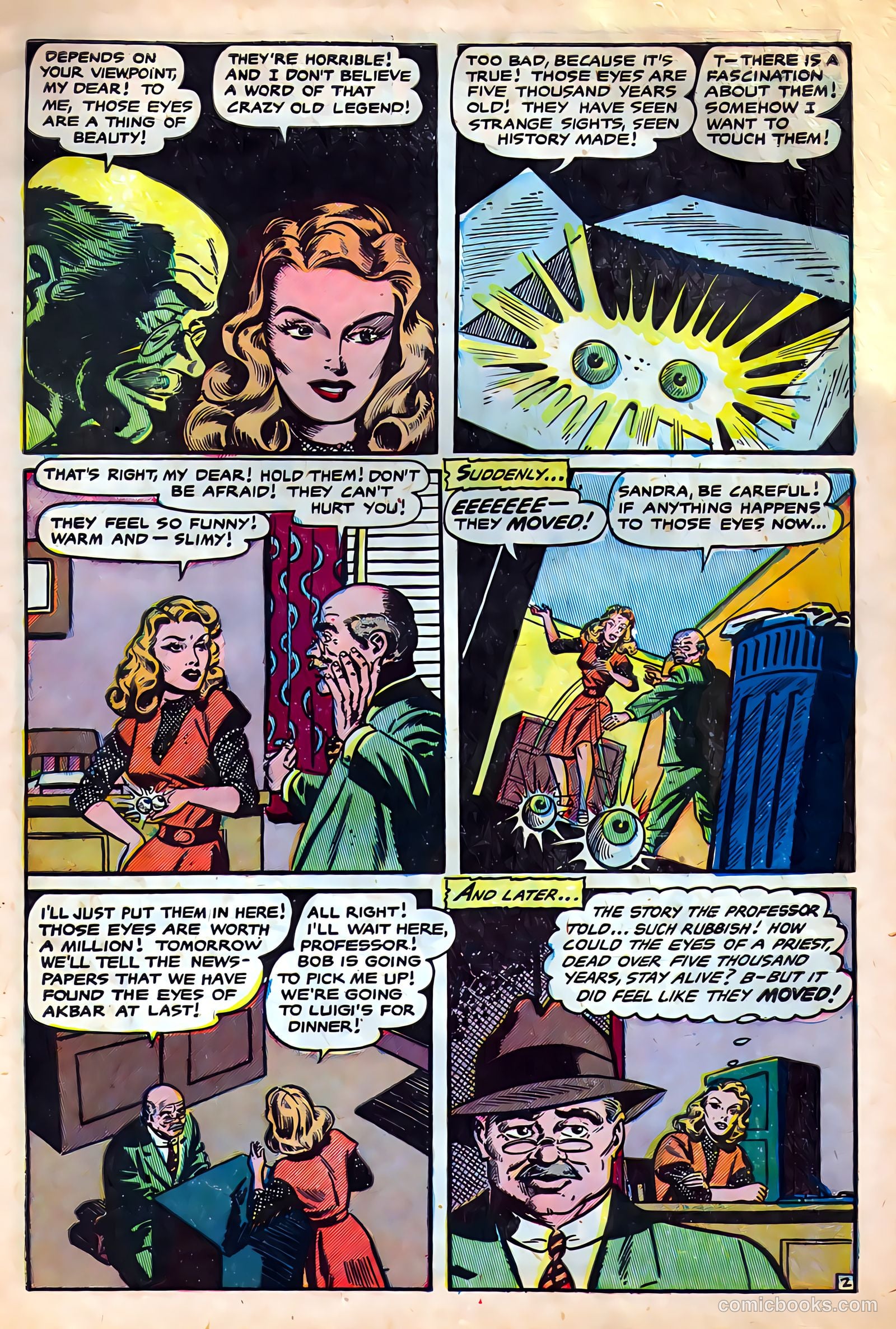 Strange Fantasy #10 (1954) — page 5 of 36