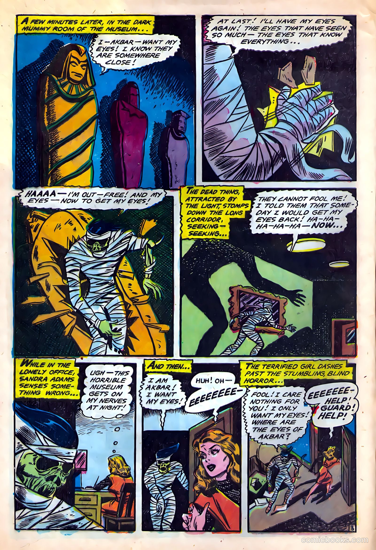 Strange Fantasy #10 (1954) — page 6 of 36