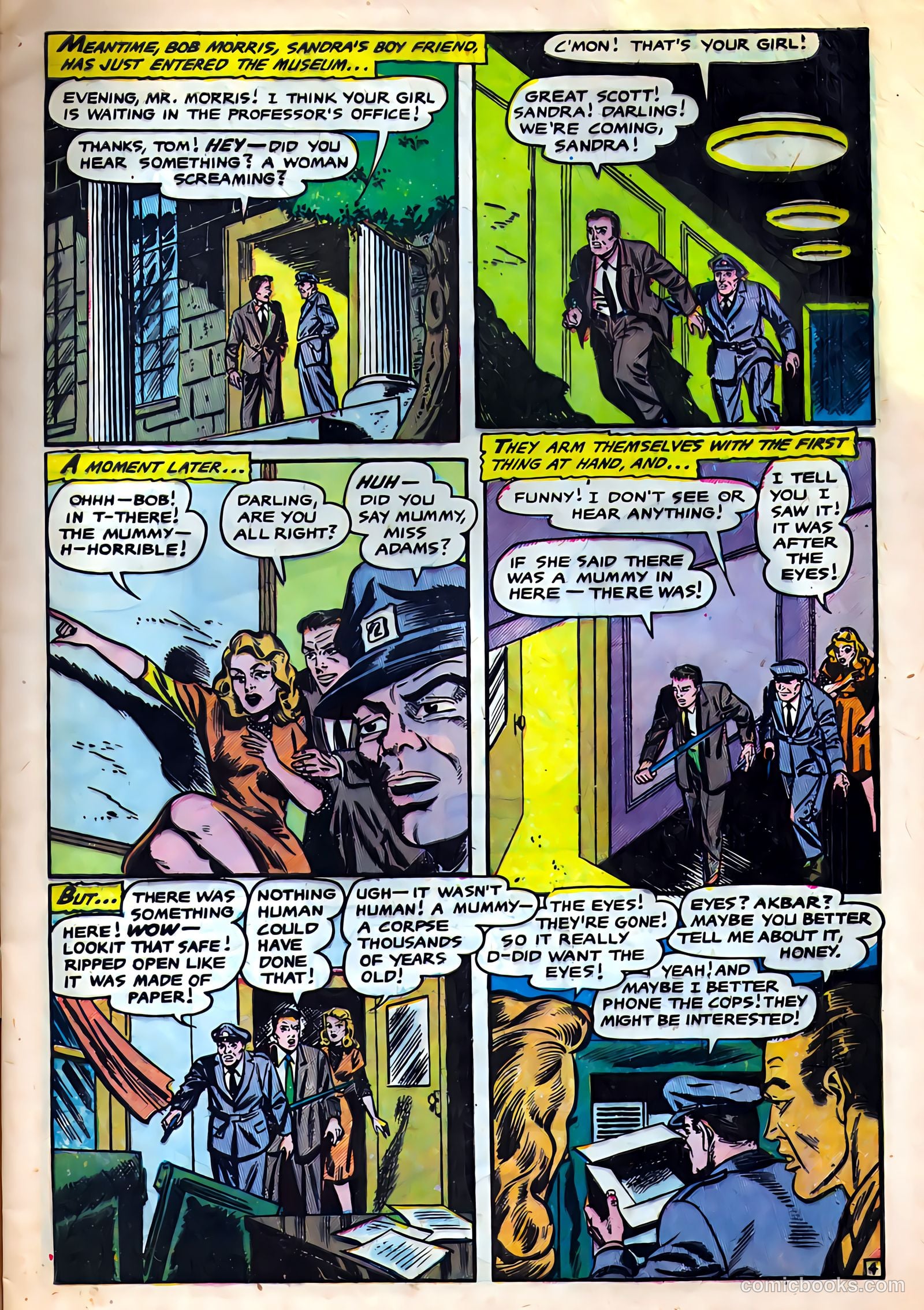 Strange Fantasy #10 (1954) — page 7 of 36