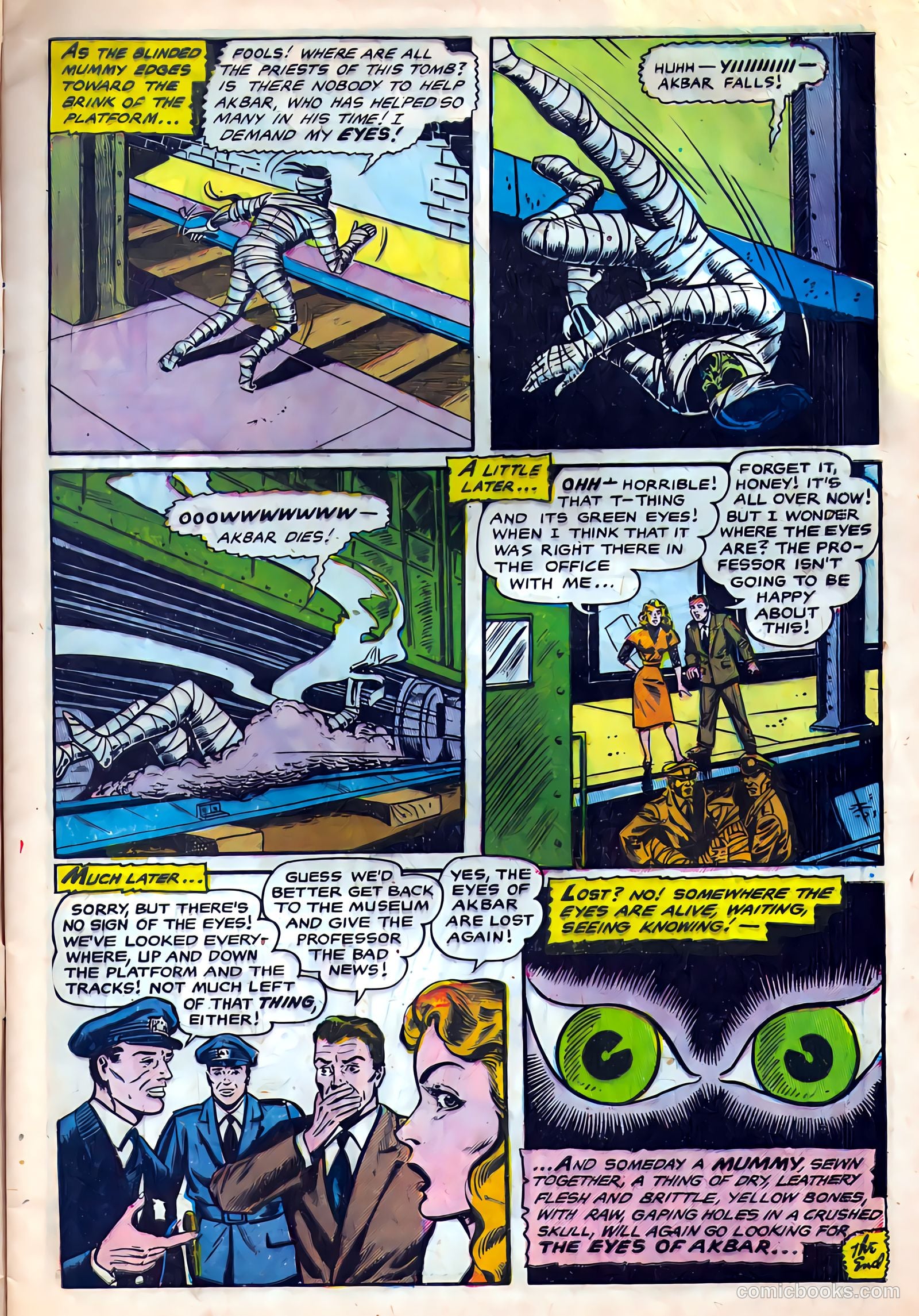 Strange Fantasy #10 (1954) — page 9 of 36