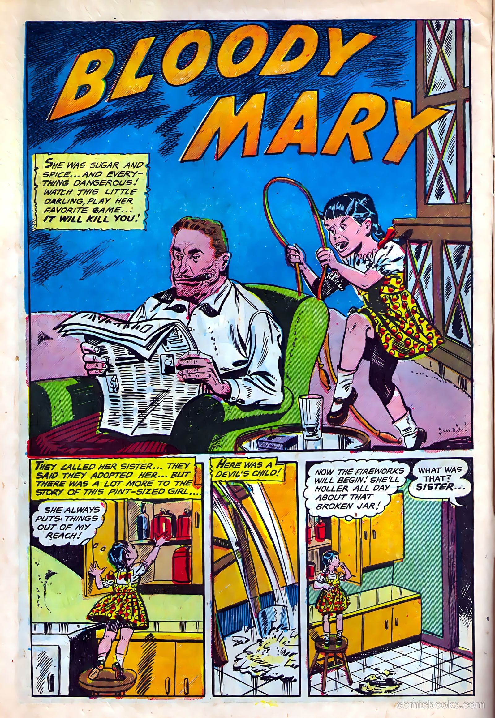 Strange Fantasy #10 (1954) — page 10 of 36