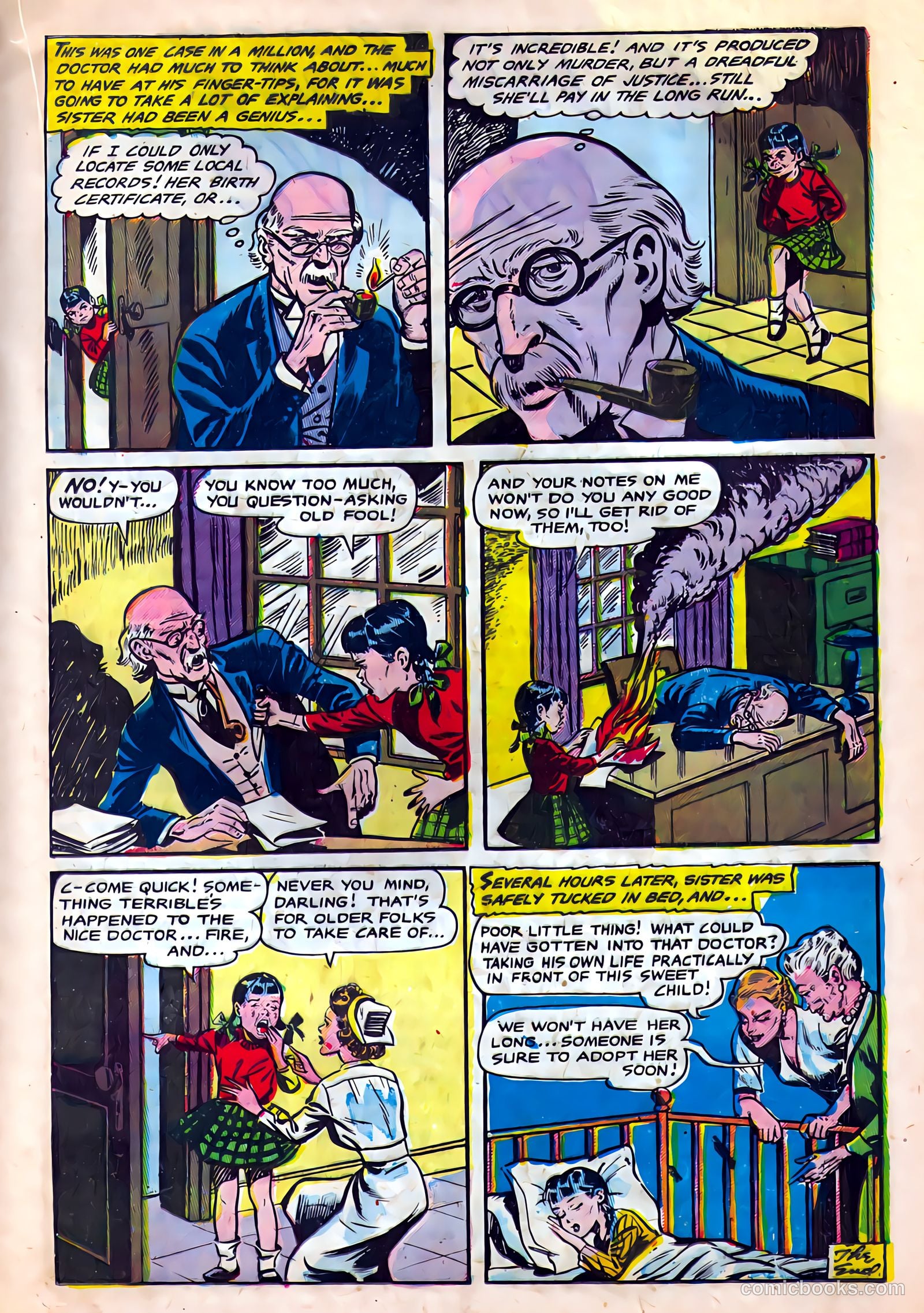 Strange Fantasy #10 (1954) — page 15 of 36