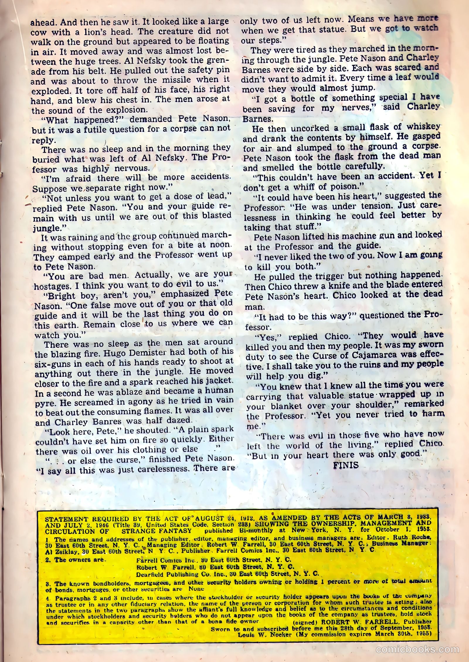 Strange Fantasy #10 (1954) — page 17 of 36