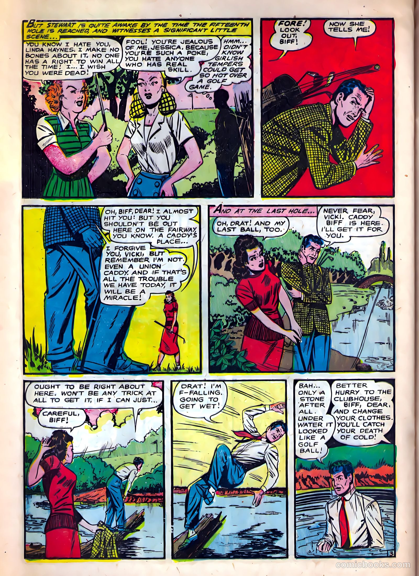 Strange Fantasy #10 (1954) — page 22 of 36
