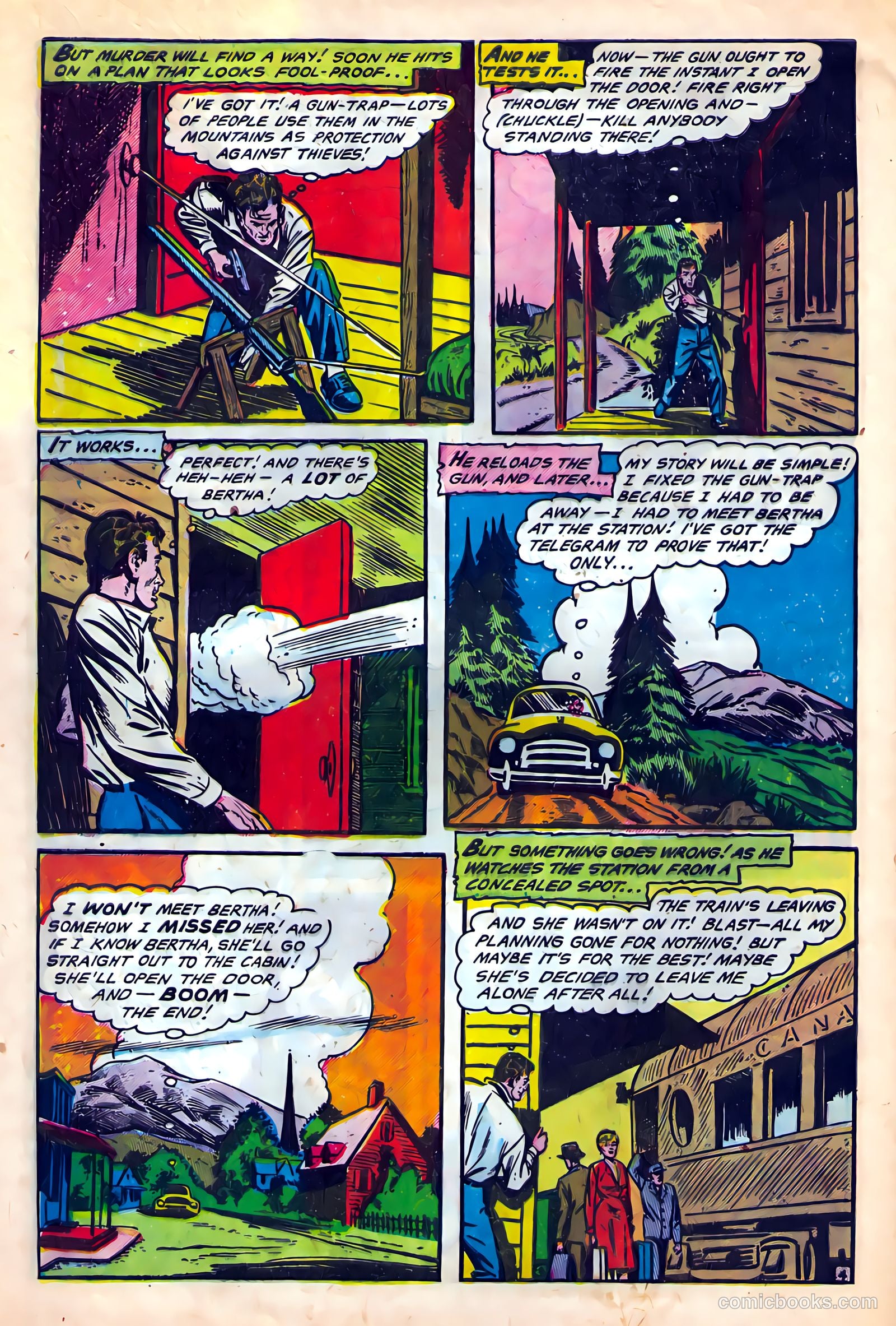 Strange Fantasy #10 (1954) — page 30 of 36