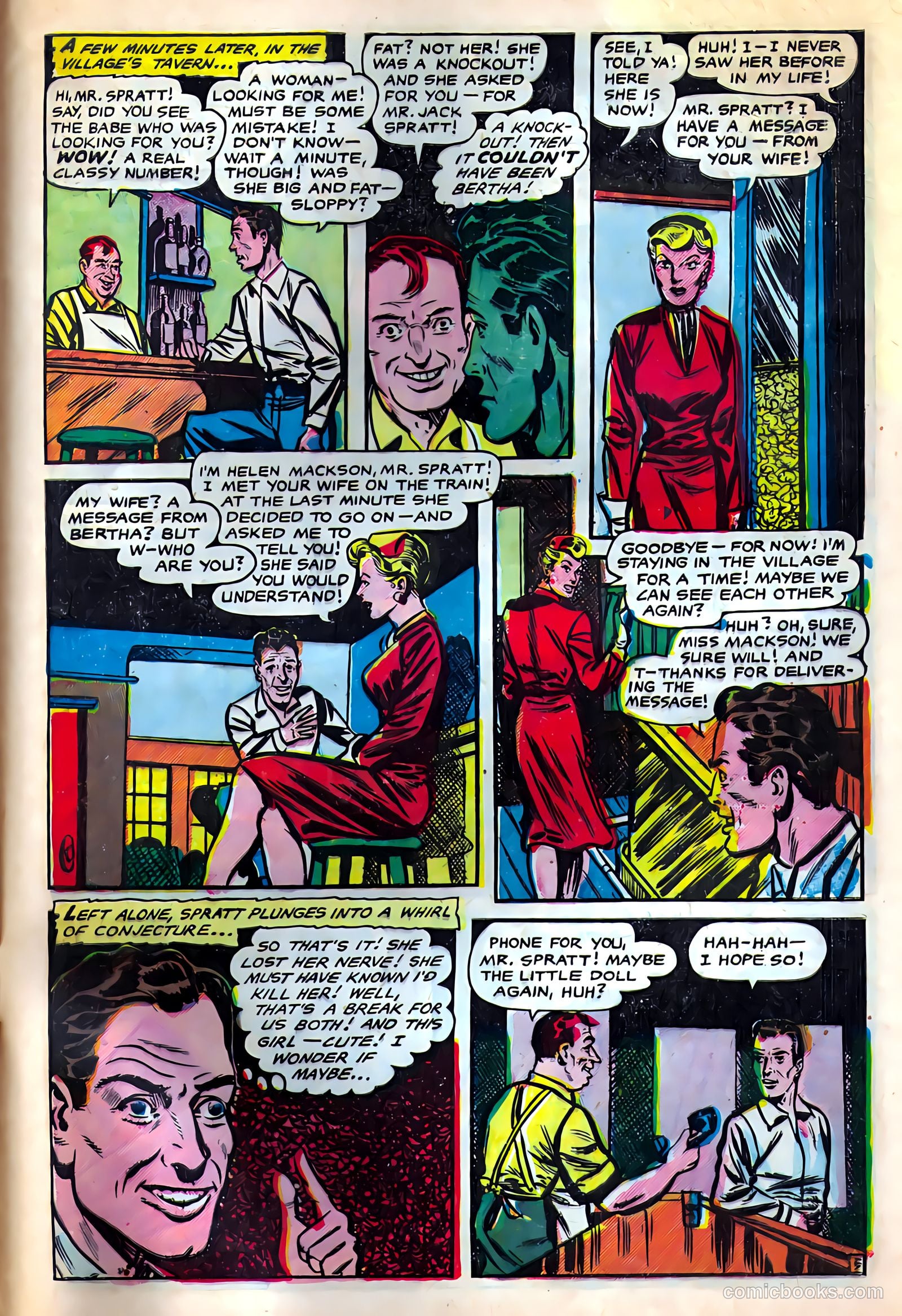 Strange Fantasy #10 (1954) — page 31 of 36