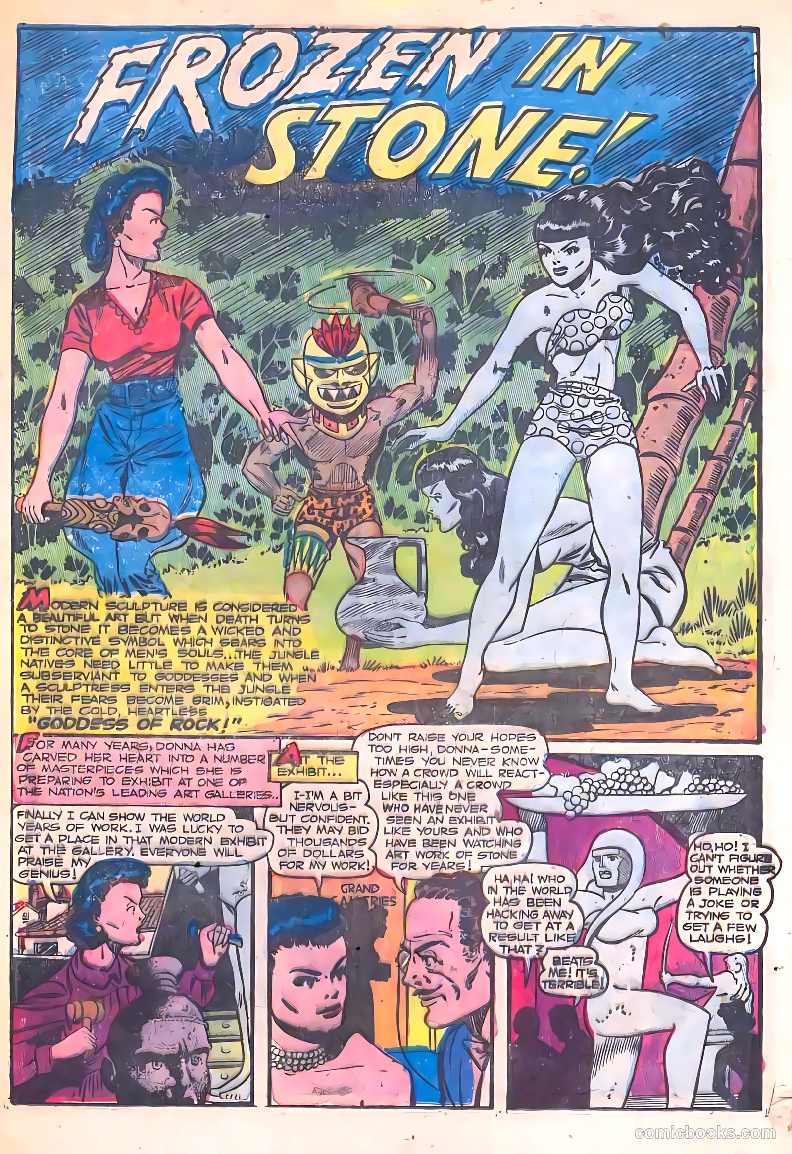 Strange Fantasy #11 (1954) — page 21 of 36
