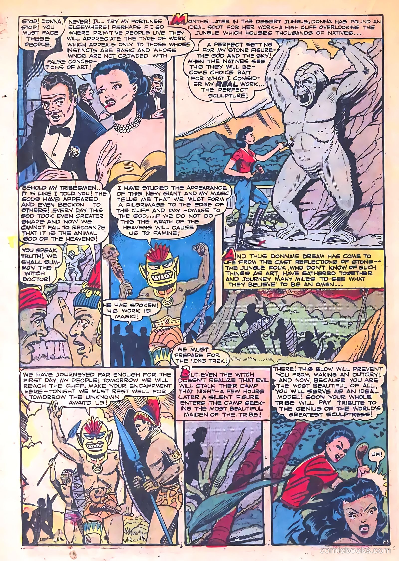 Strange Fantasy #11 (1954) — page 22 of 36