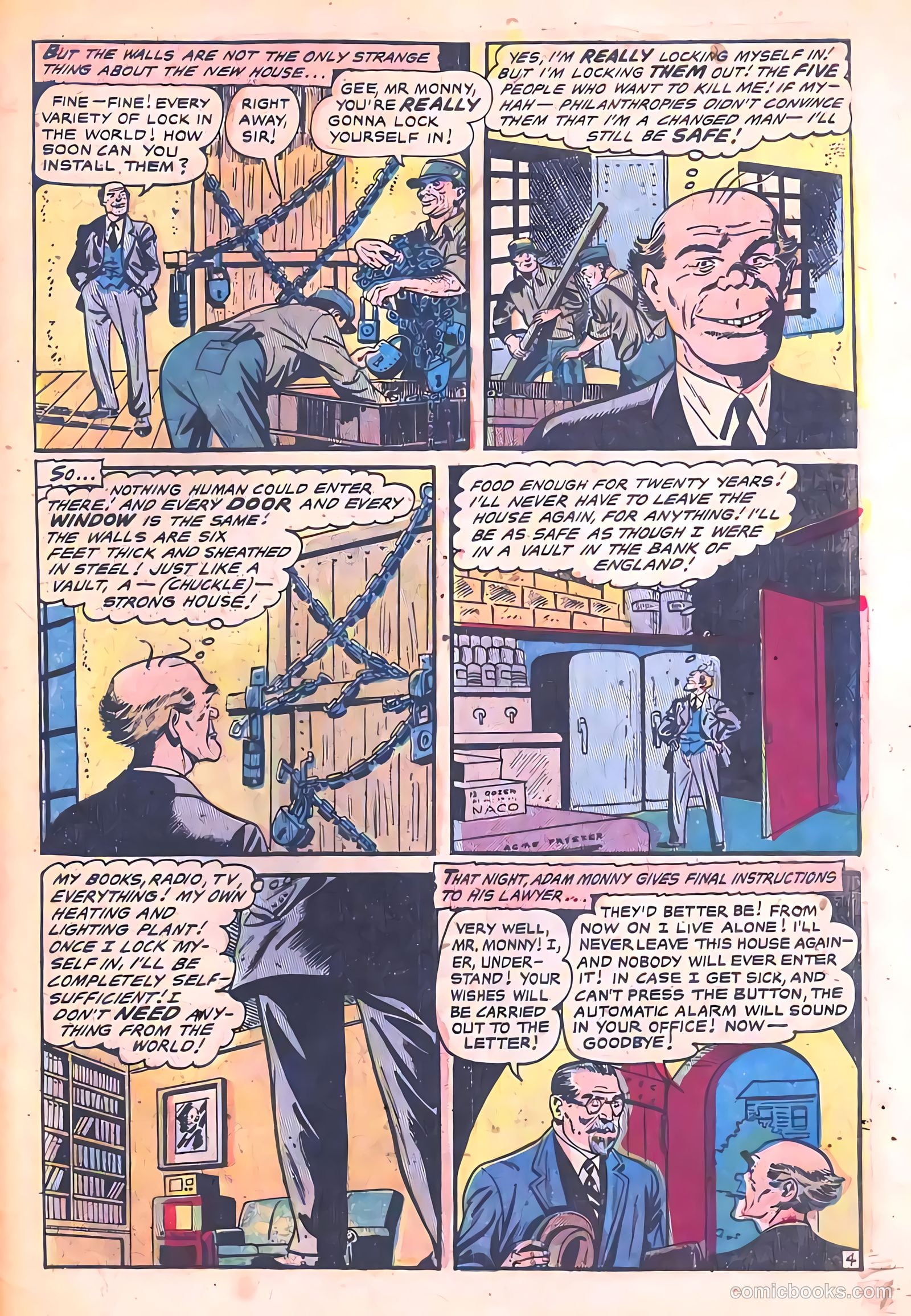 Strange Fantasy #11 (1954) — page 31 of 36