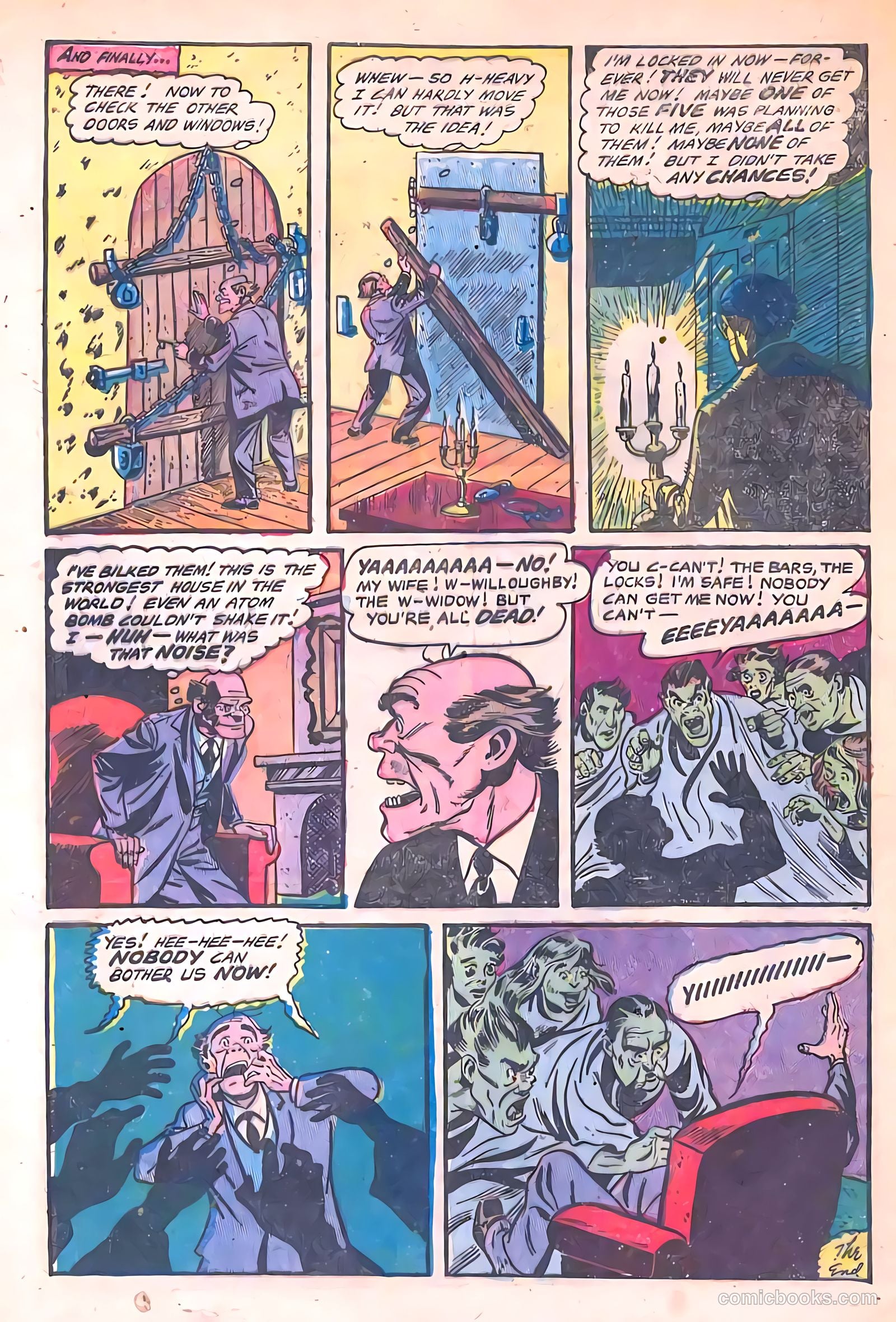 Strange Fantasy #11 (1954) — page 32 of 36