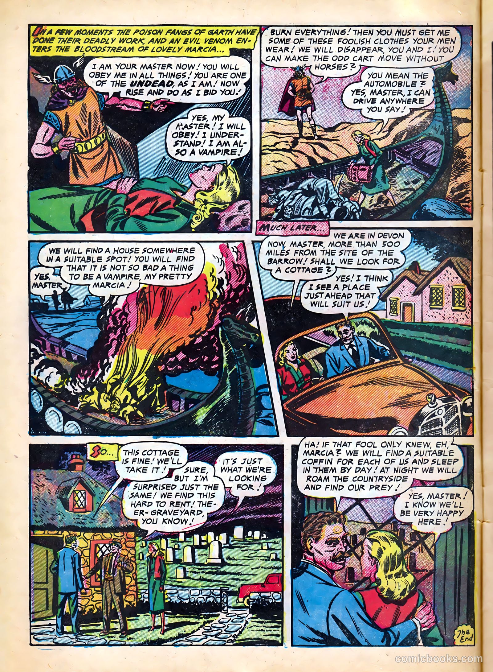 Strange Fantasy #12 (1954) — page 10 of 36