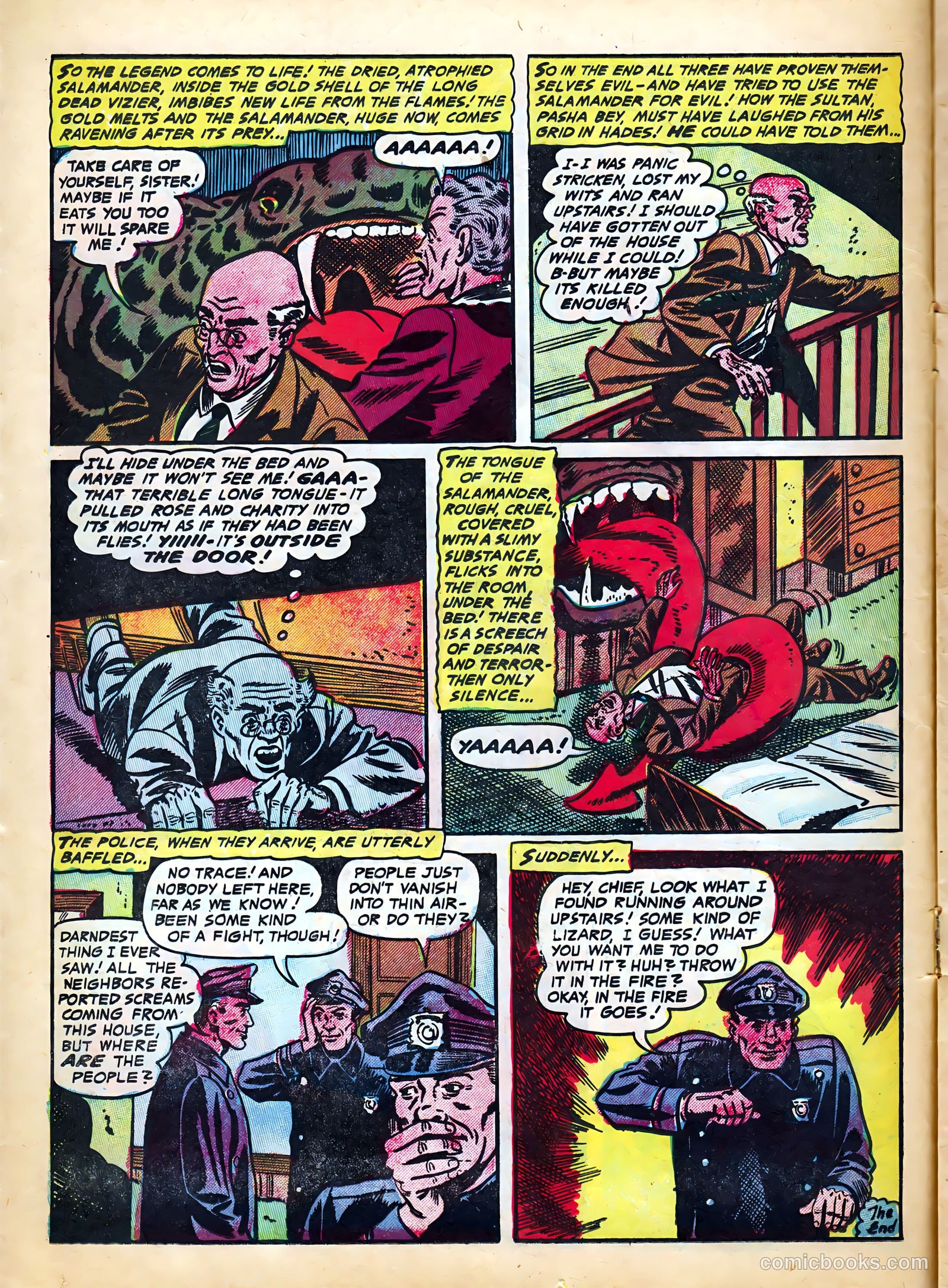 Strange Fantasy #12 (1954) — page 16 of 36