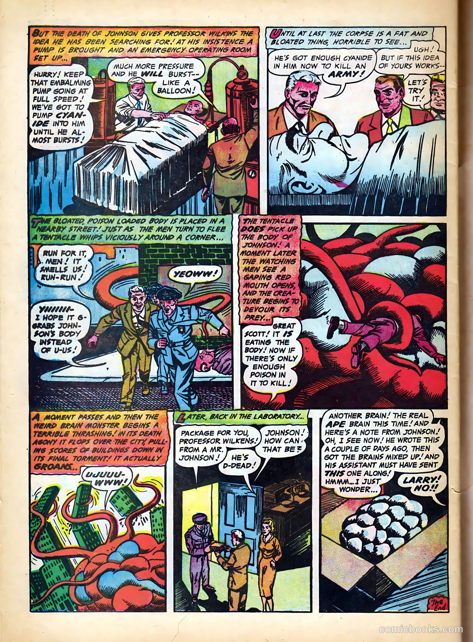 Strange Fantasy #12 (1954) — page 32 of 36