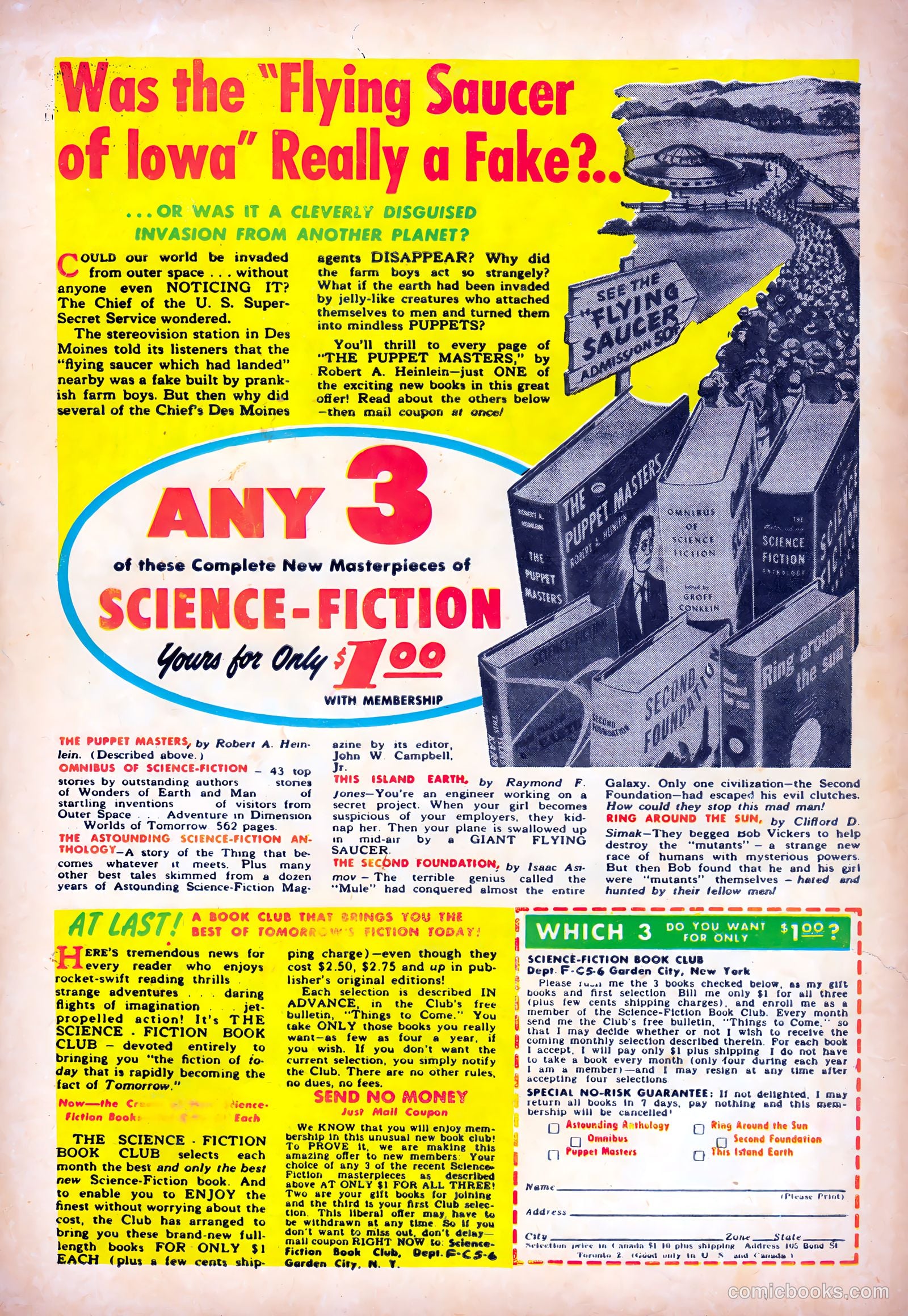 Strange Fantasy #12 (1954) — page 36 of 36