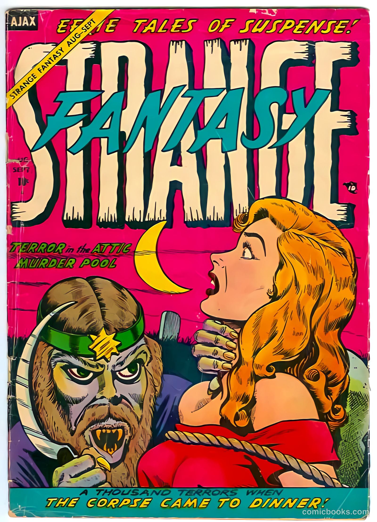 Strange Fantasy #13 (1954) — page 2 of 37