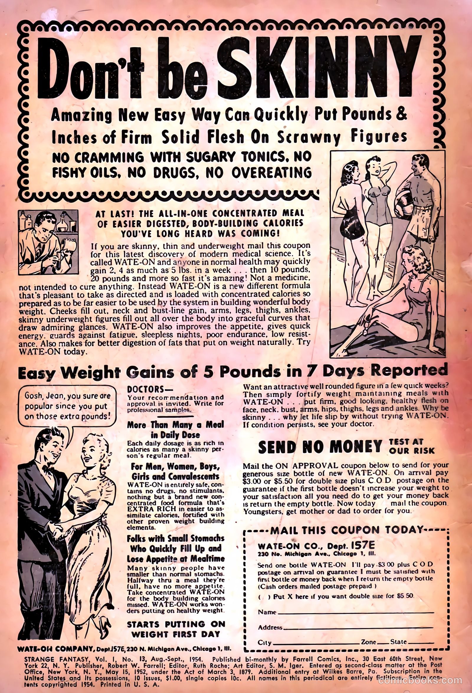 Strange Fantasy #13 (1954) — page 3 of 37