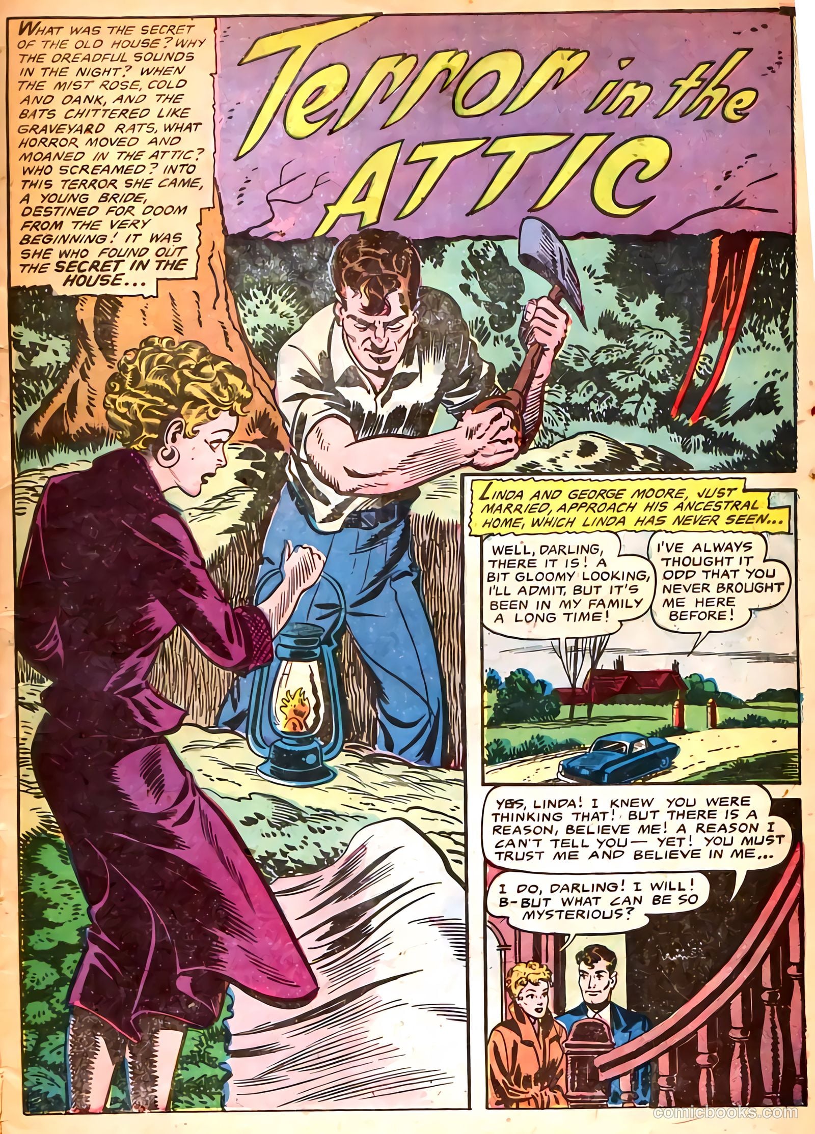 Strange Fantasy #13 (1954) — page 6 of 37
