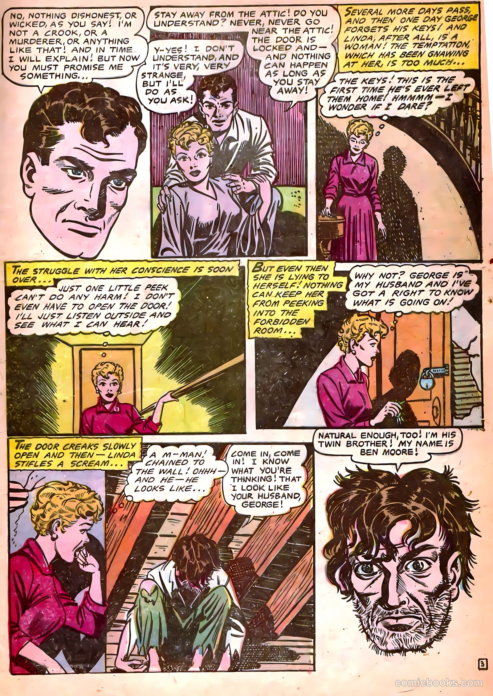 Strange Fantasy #13 (1954) — page 8 of 37