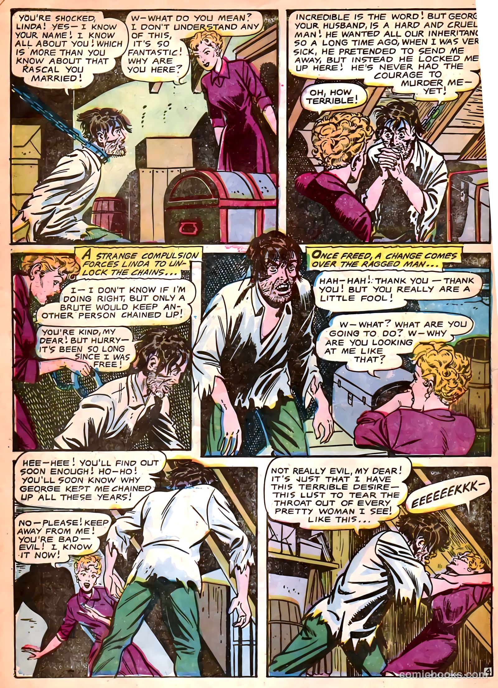Strange Fantasy #13 (1954) — page 9 of 37