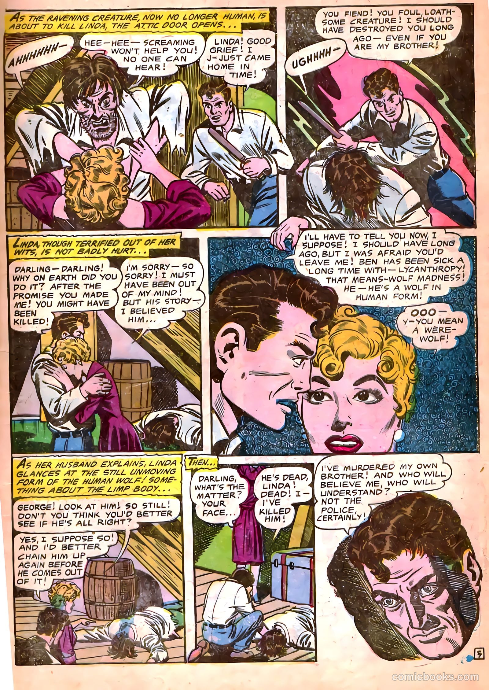 Strange Fantasy #13 (1954) — page 10 of 37