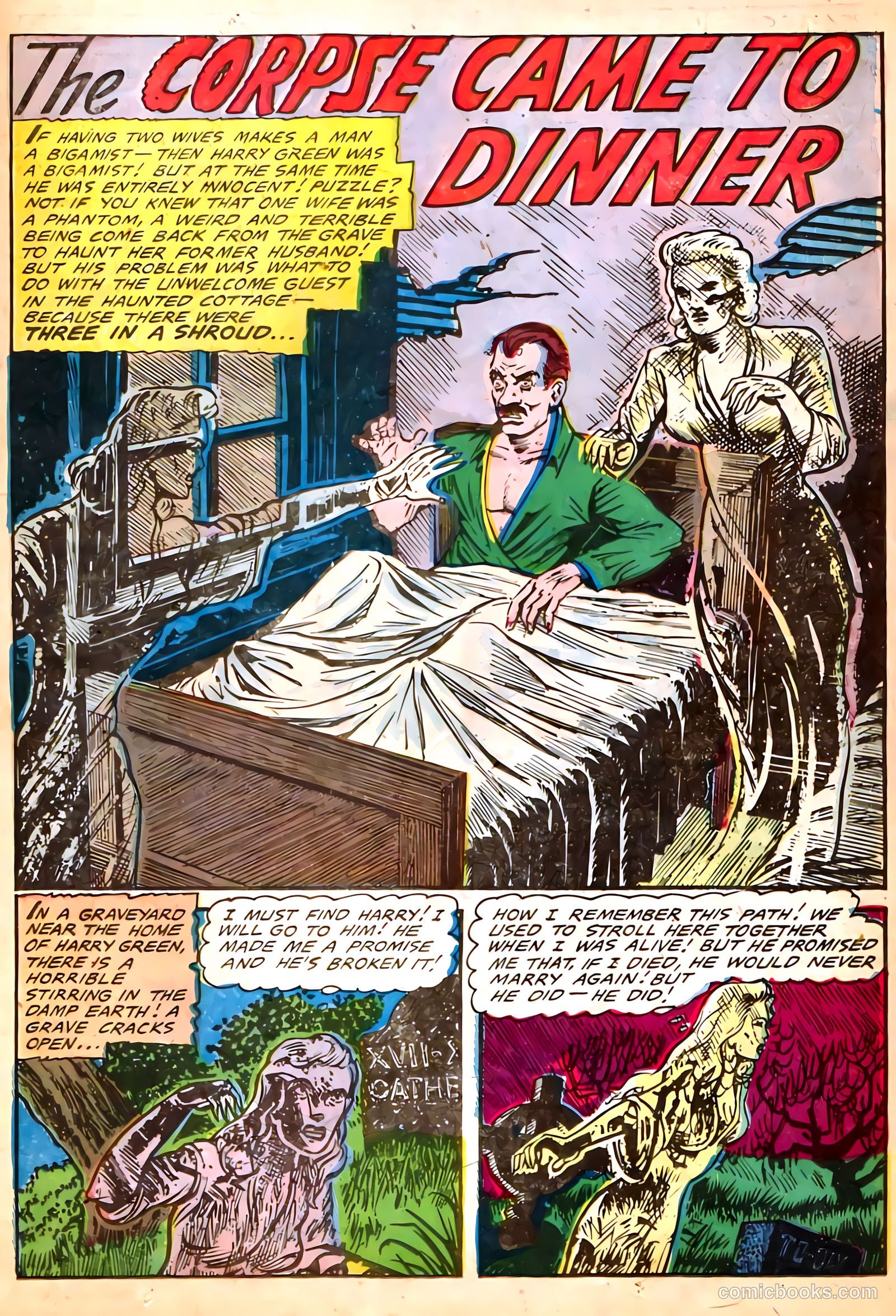 Strange Fantasy #13 (1954) — page 22 of 37