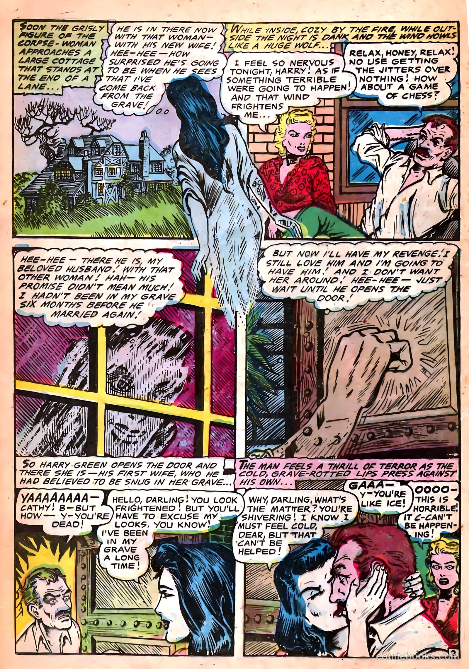 Strange Fantasy #13 (1954) — page 23 of 37