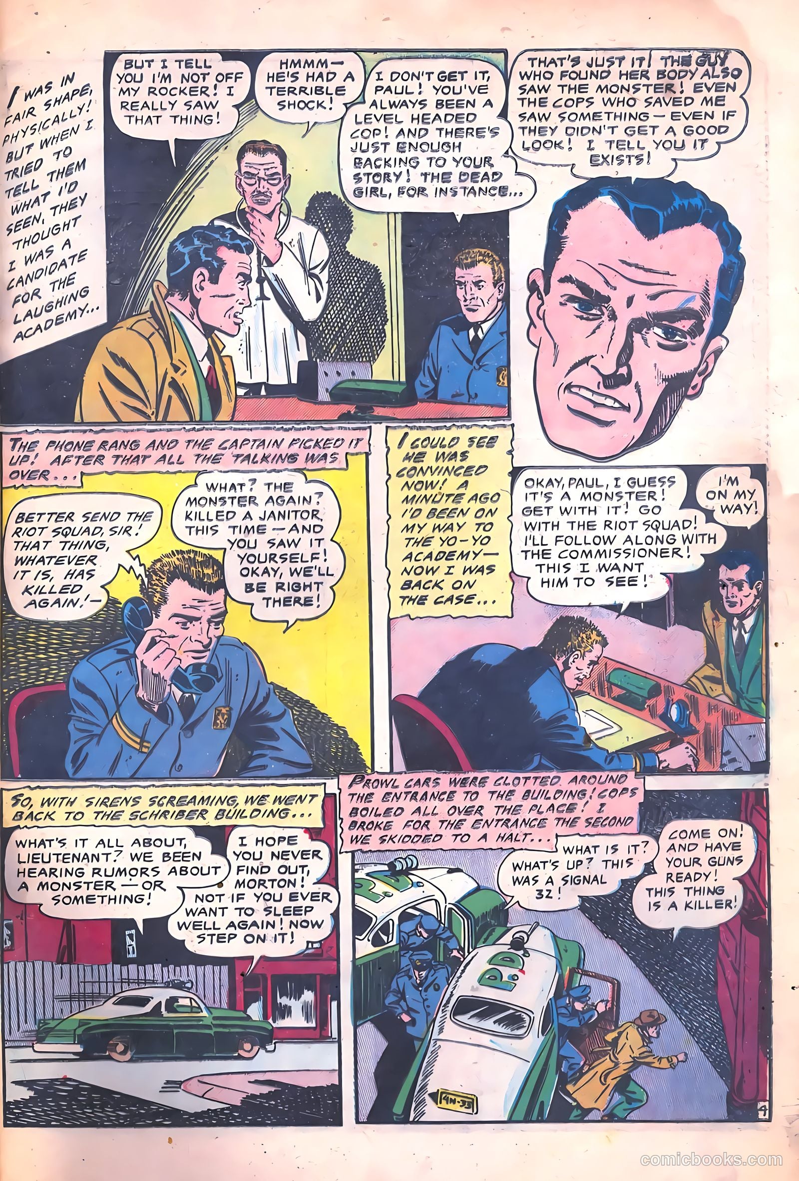 Strange Fantasy #14 (1954) — page 31 of 36